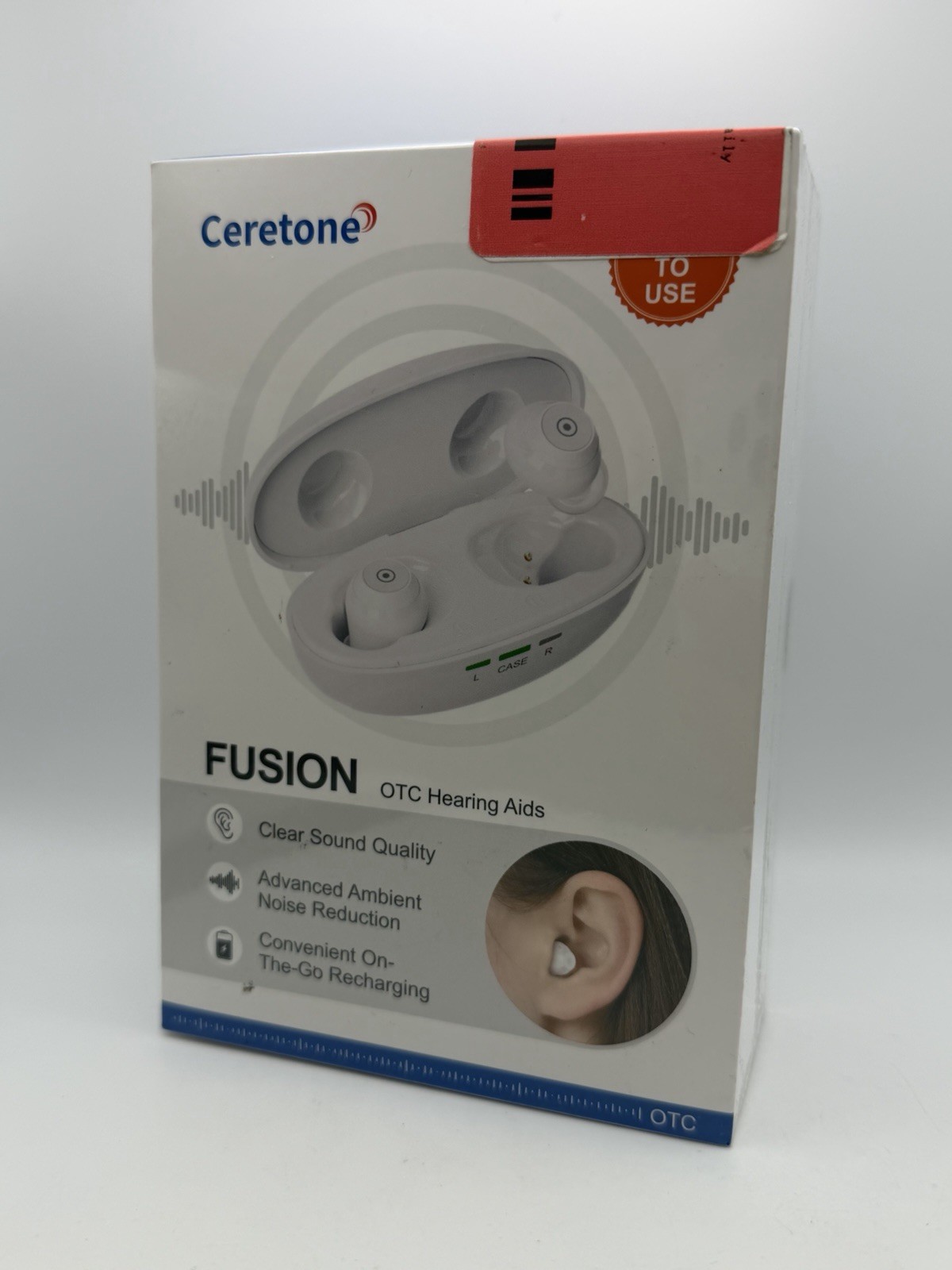 Ceretone Fusion OTC Hearing Aids (CE-A61AT)… FREE S&H!