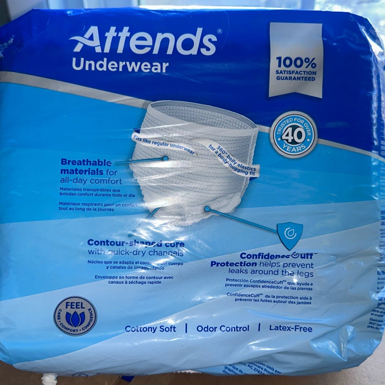 Attends Disposable Underwear X-Large Heavy 14 Ct