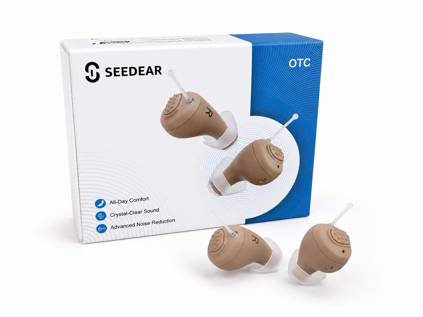 Seedear Rechargeable Hearing Aids with Noise Cancelling Ear Aids