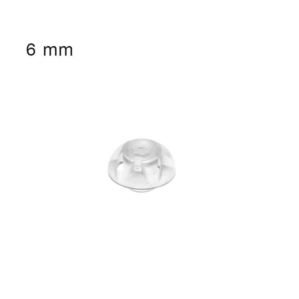 10PCS Open Fitting Hearing Aid Domes Earplugs Replacement Eartip 6mm 9mm 12 mm