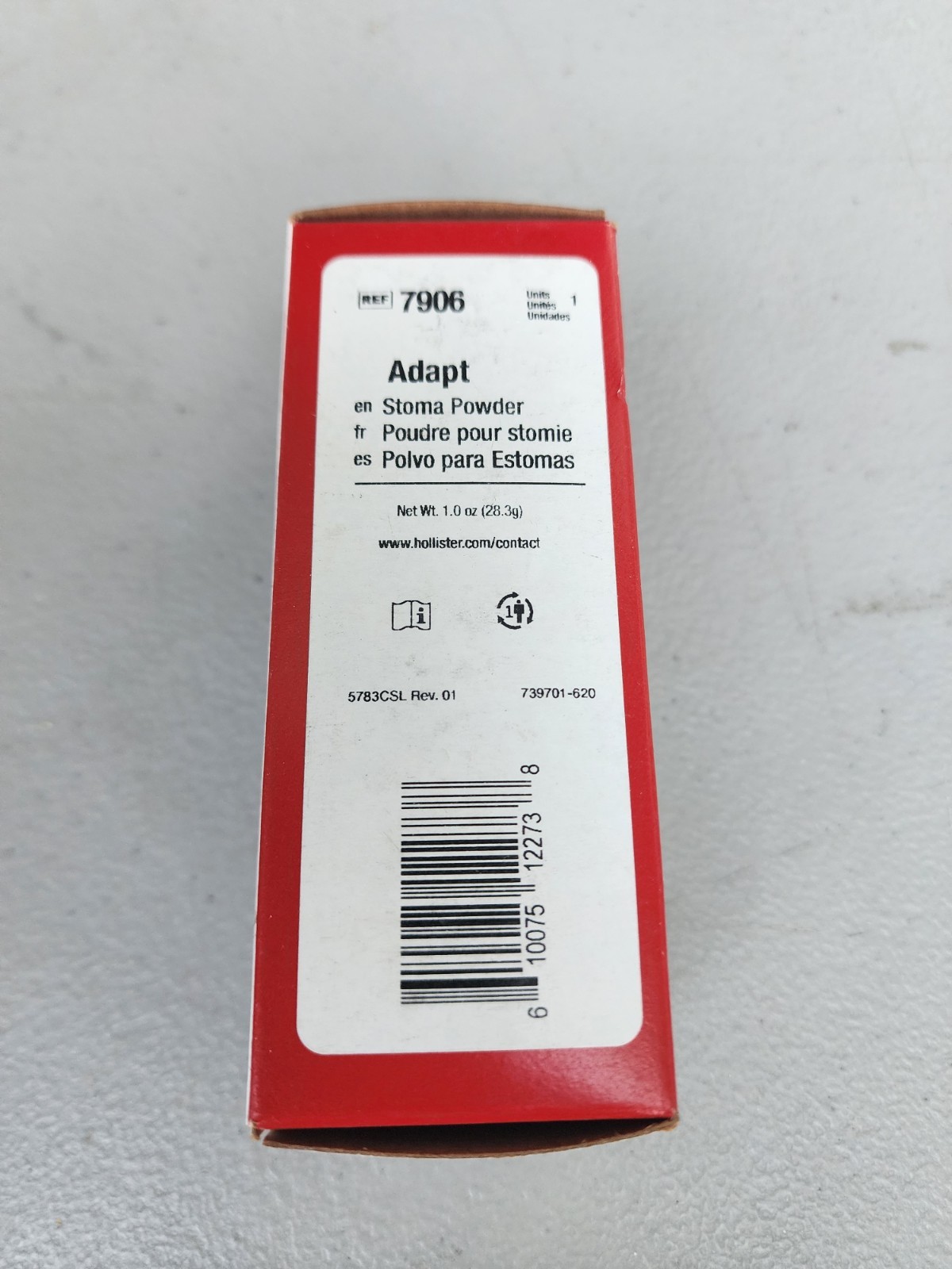 Hollister 7906 Adapt Stoma Powder 1 oz Bottles Made in USA Exp 2028-31
