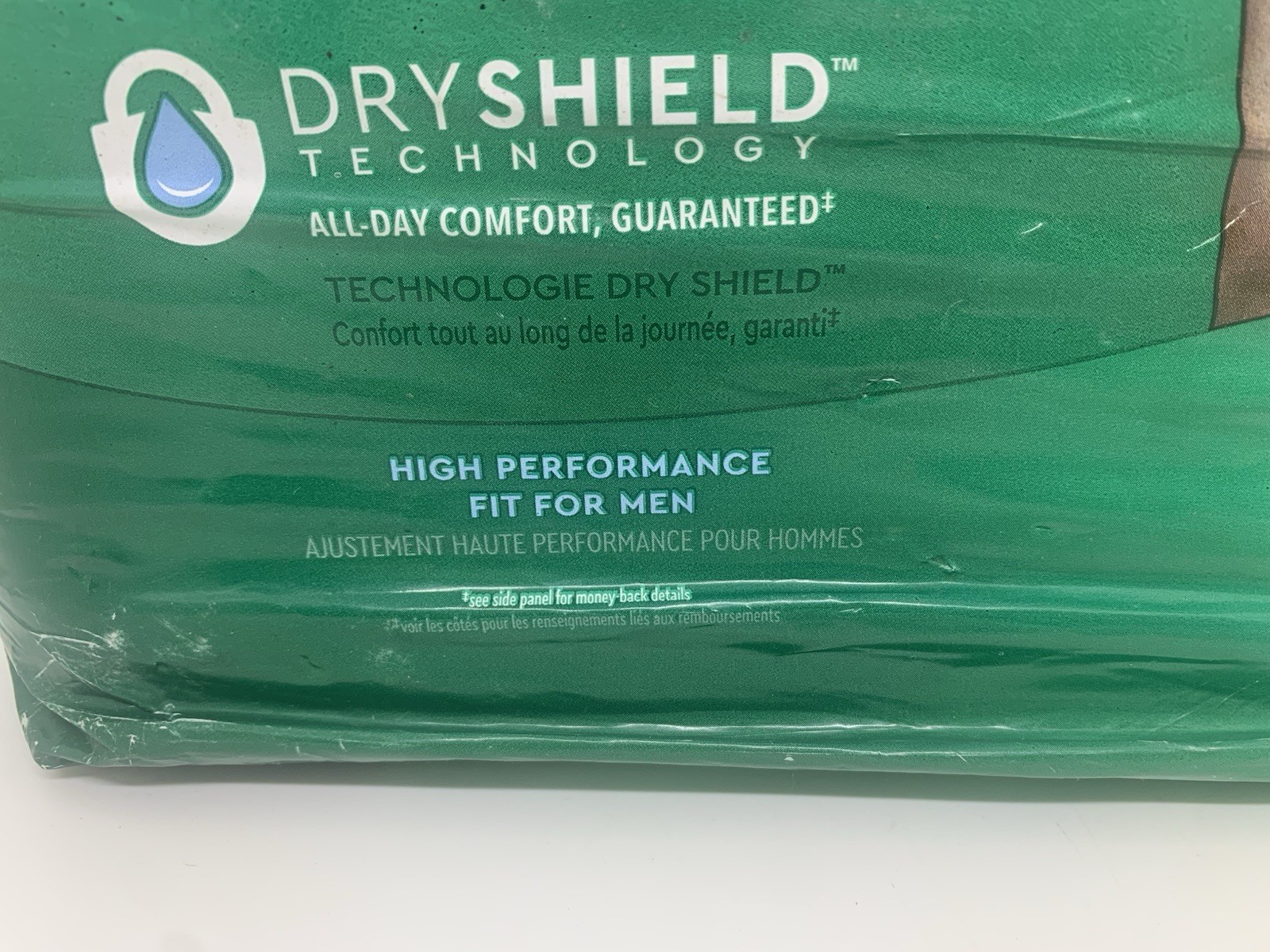 Depend Fit-Flex Underwear Men’s Large Gray with Dryshield 17 Ct SEALED Package
