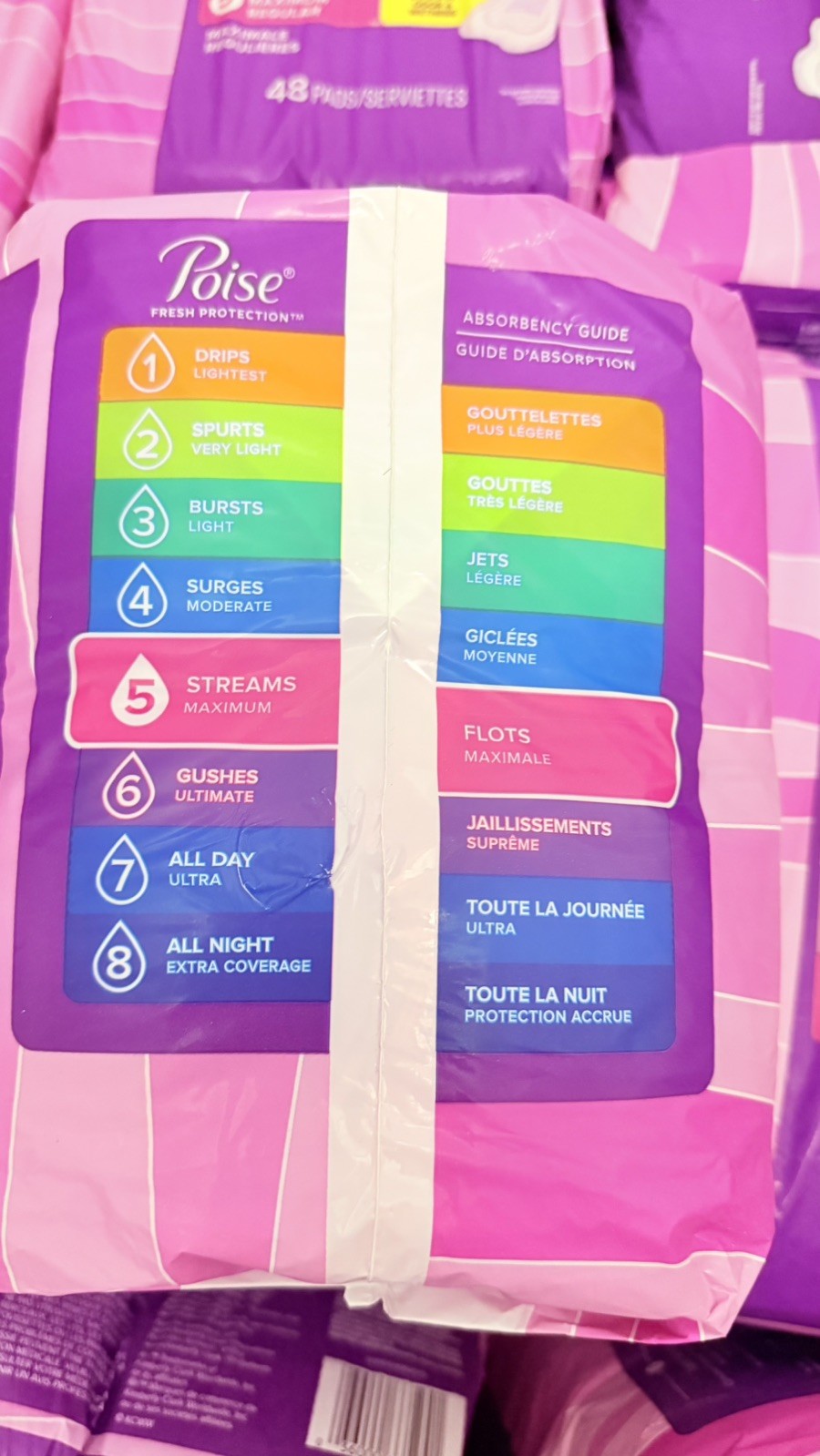 Poise 🌺 Pads Maximum 5 48 Pads