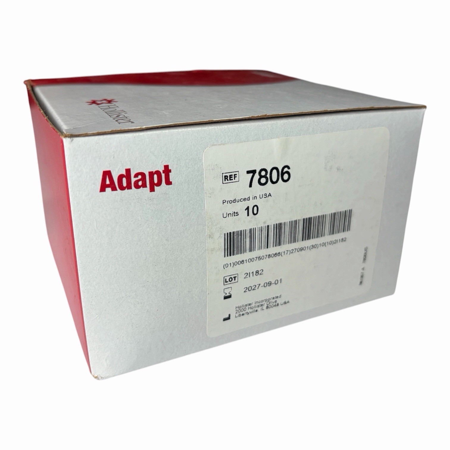 Hollister Adapt 7806 Ostomy Barrier Ring 4″(98mm) 10 Rings FREE SHIPPING!!