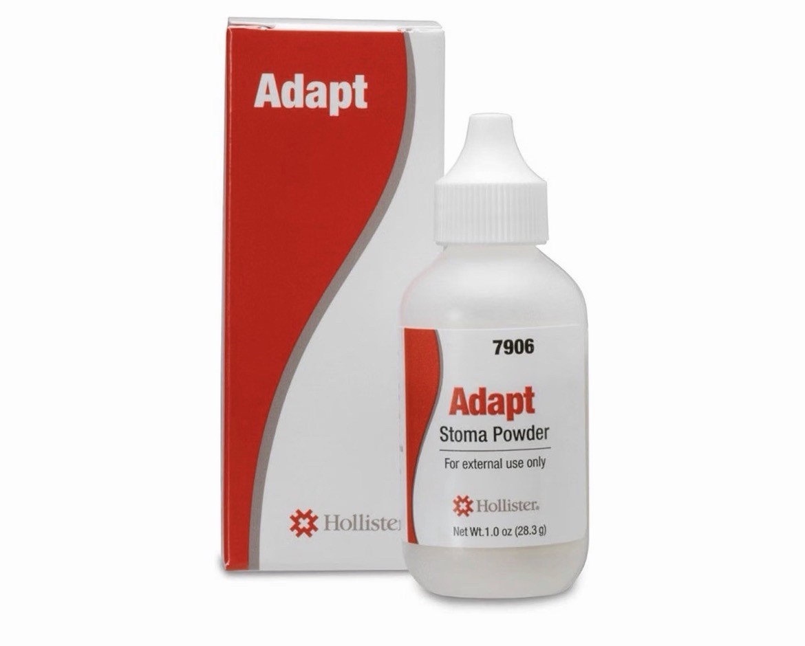 Hollister Adapt Stoma Powder 7906, White, 1 oz (28.3 g) Bottle