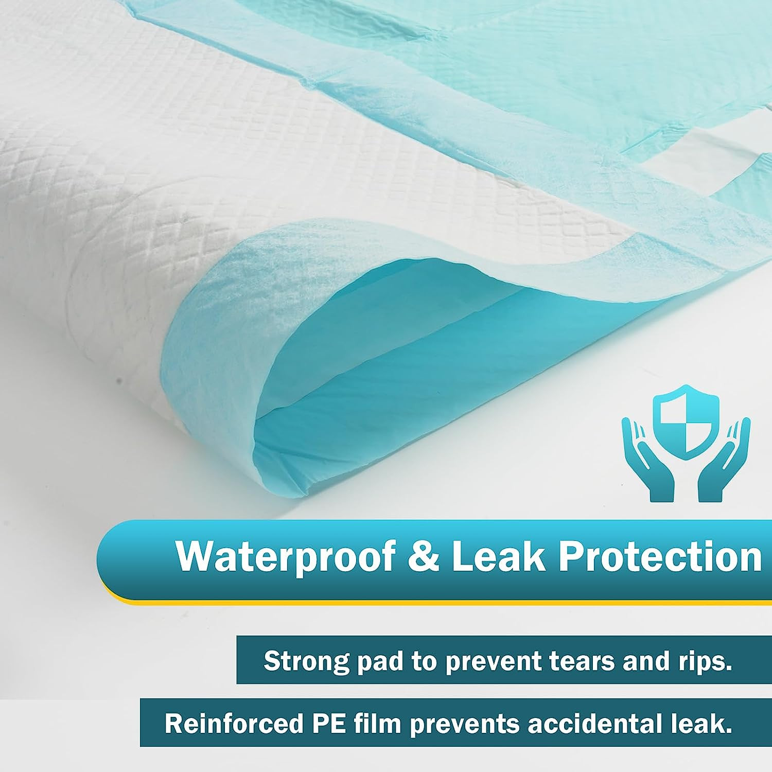 100 Count Heavy Duty Disposable Bed Pads 30″x36″ – Waterproof Incontinence Chuck