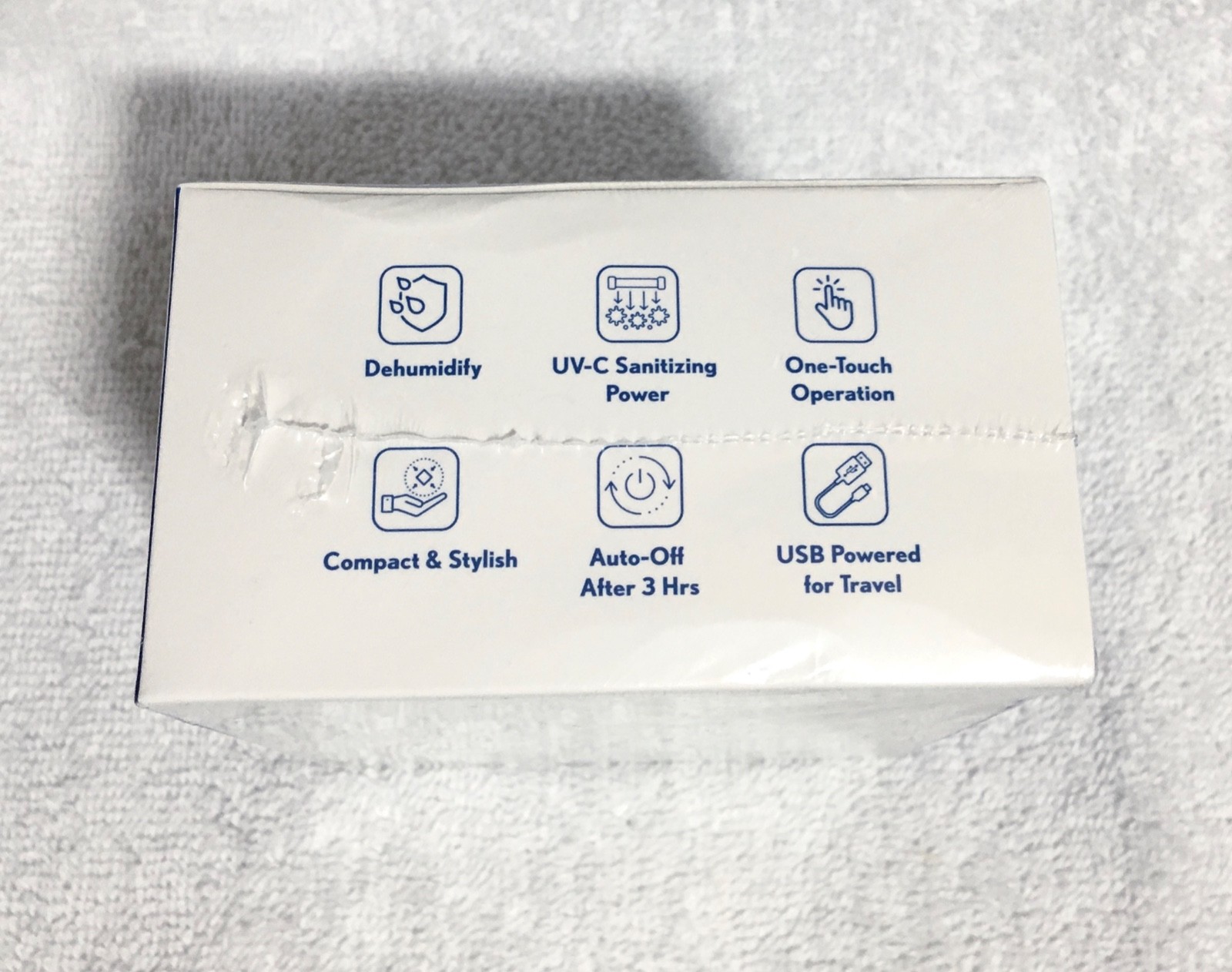 ORICLE UV Hearing Aid Dryer+Sanitizer Station, Removes Moisture, (Box Is Sealed)
