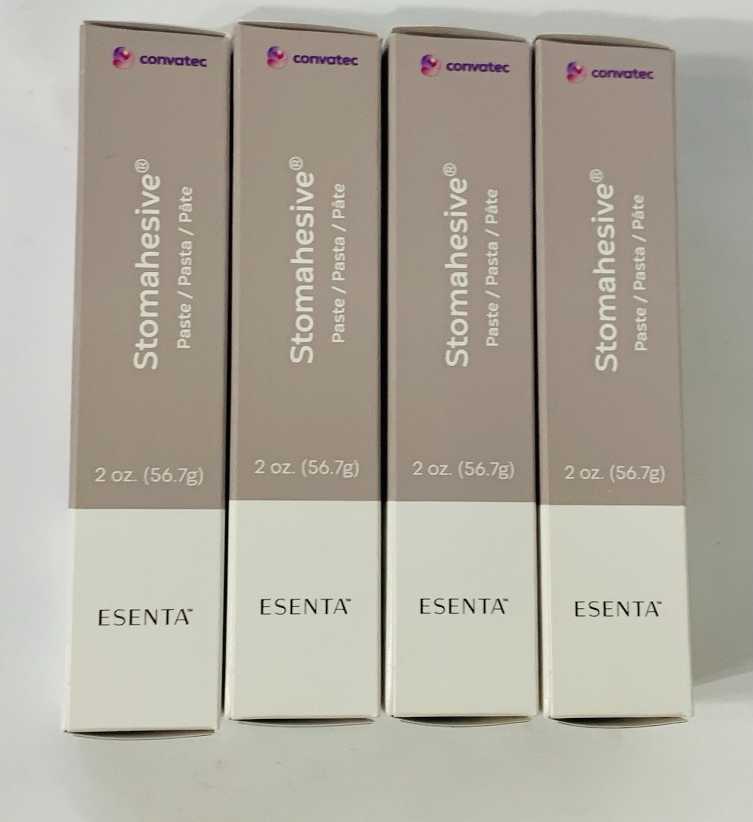 4 ConvaTec ESENTA Stomahesive Protective Paste 2oz Tube Exp. 2030 FRESH!