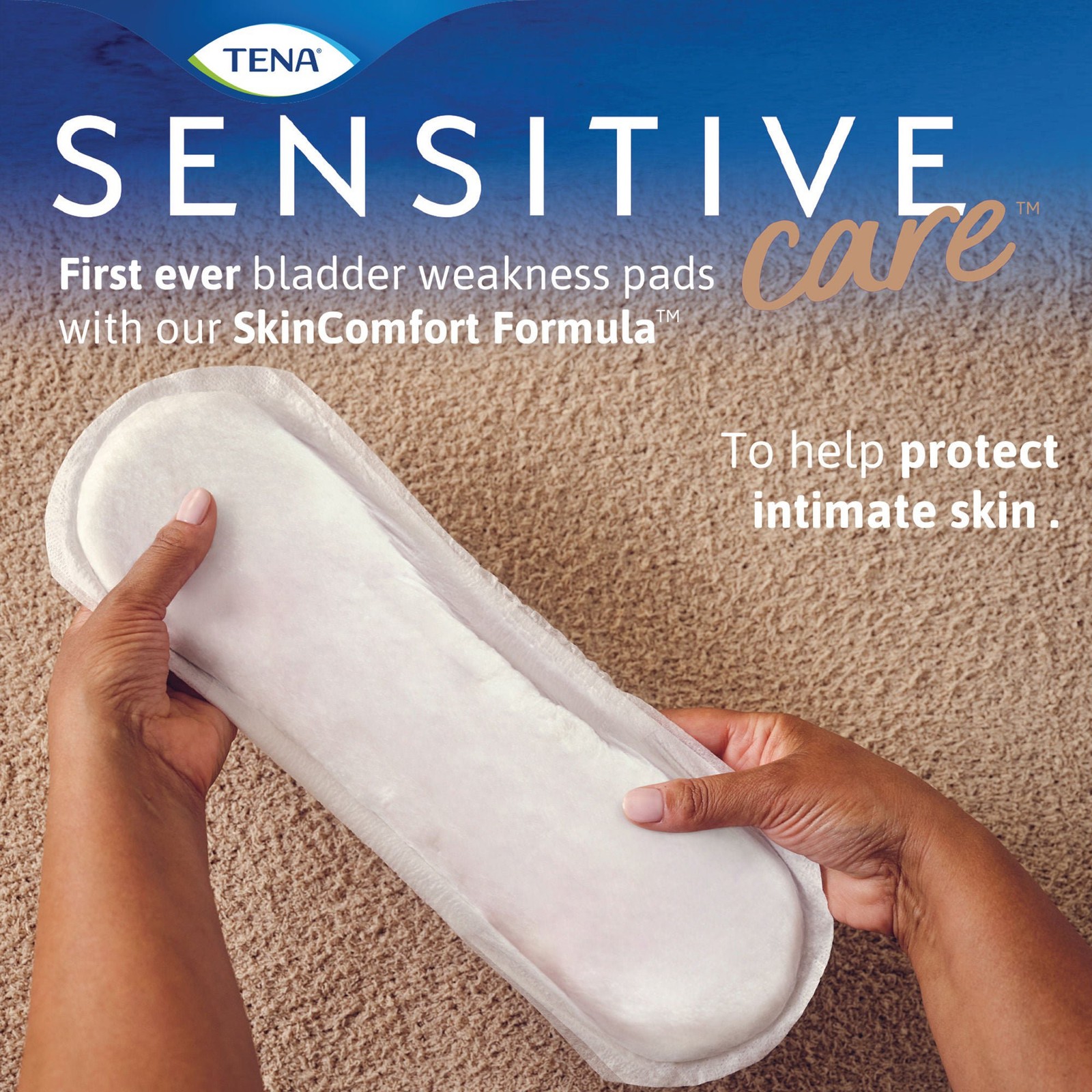 TENA Incontinent Pad 13″ L Regular Length 56 Ct