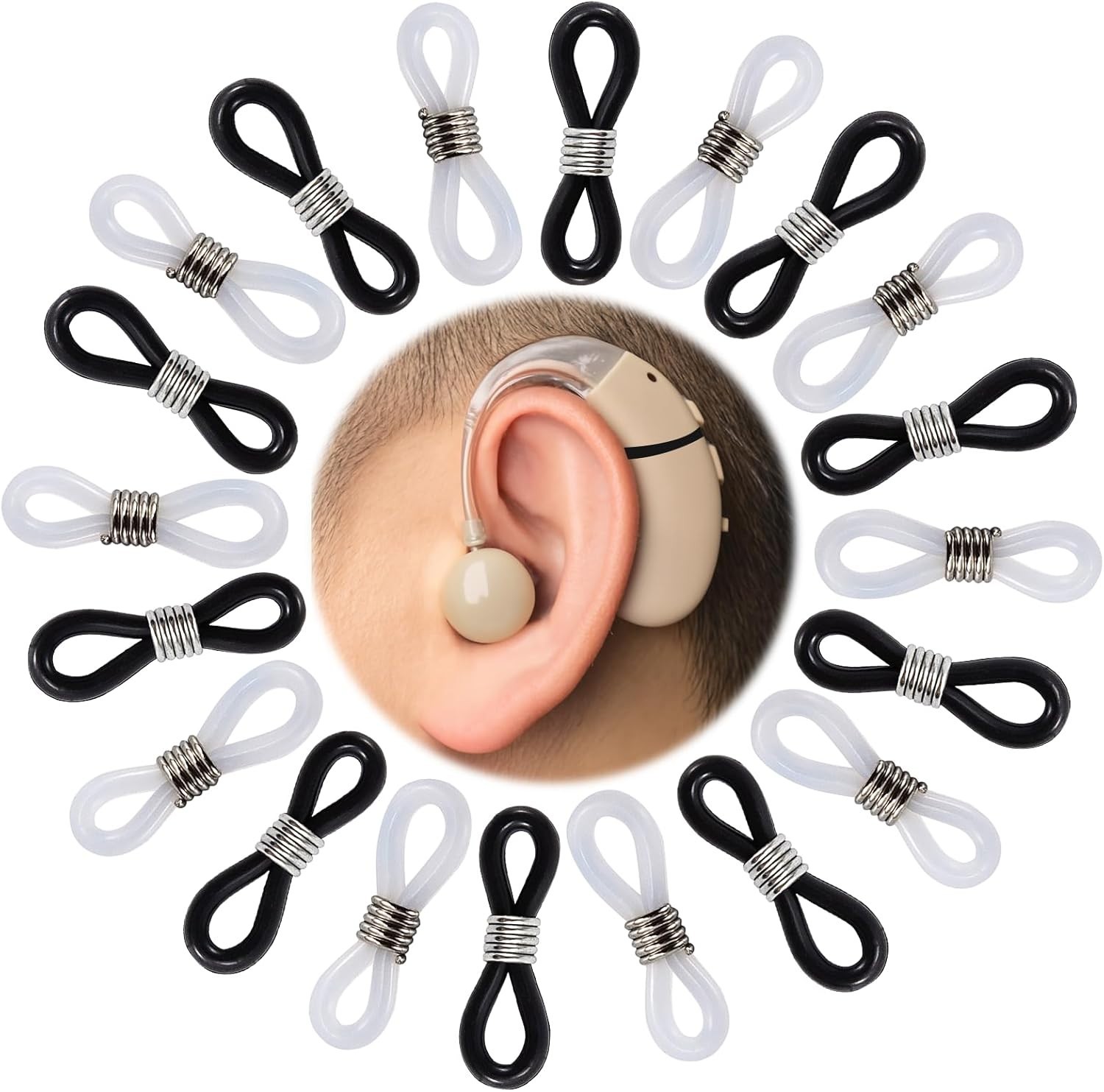 Cochlear Accessories: 20 Hearing Aid Clips – Comfort and Security for Seniors