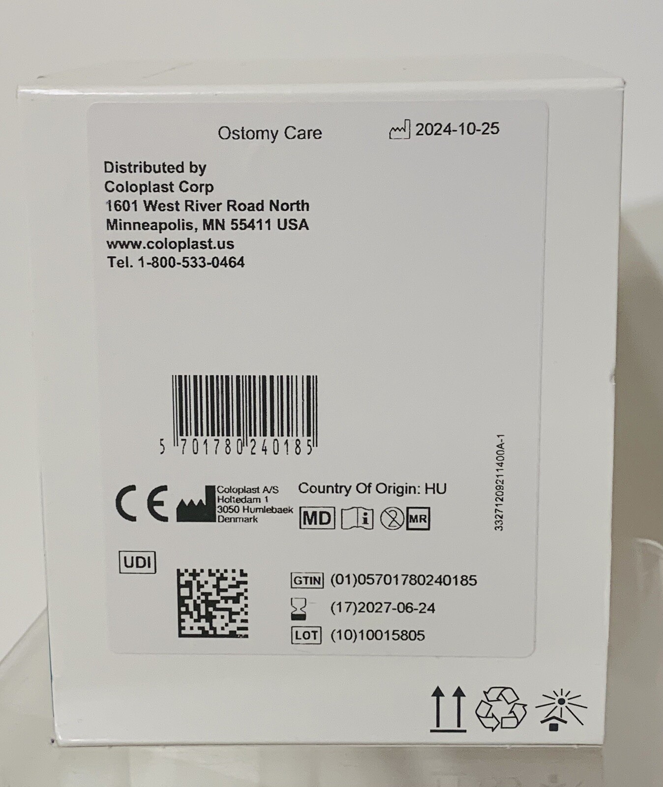 Coloplast Brava CONVEX PROTECTIVE SEAL Barrier #12092 1-3/16″ 8mm 1BX/10EA ~2027