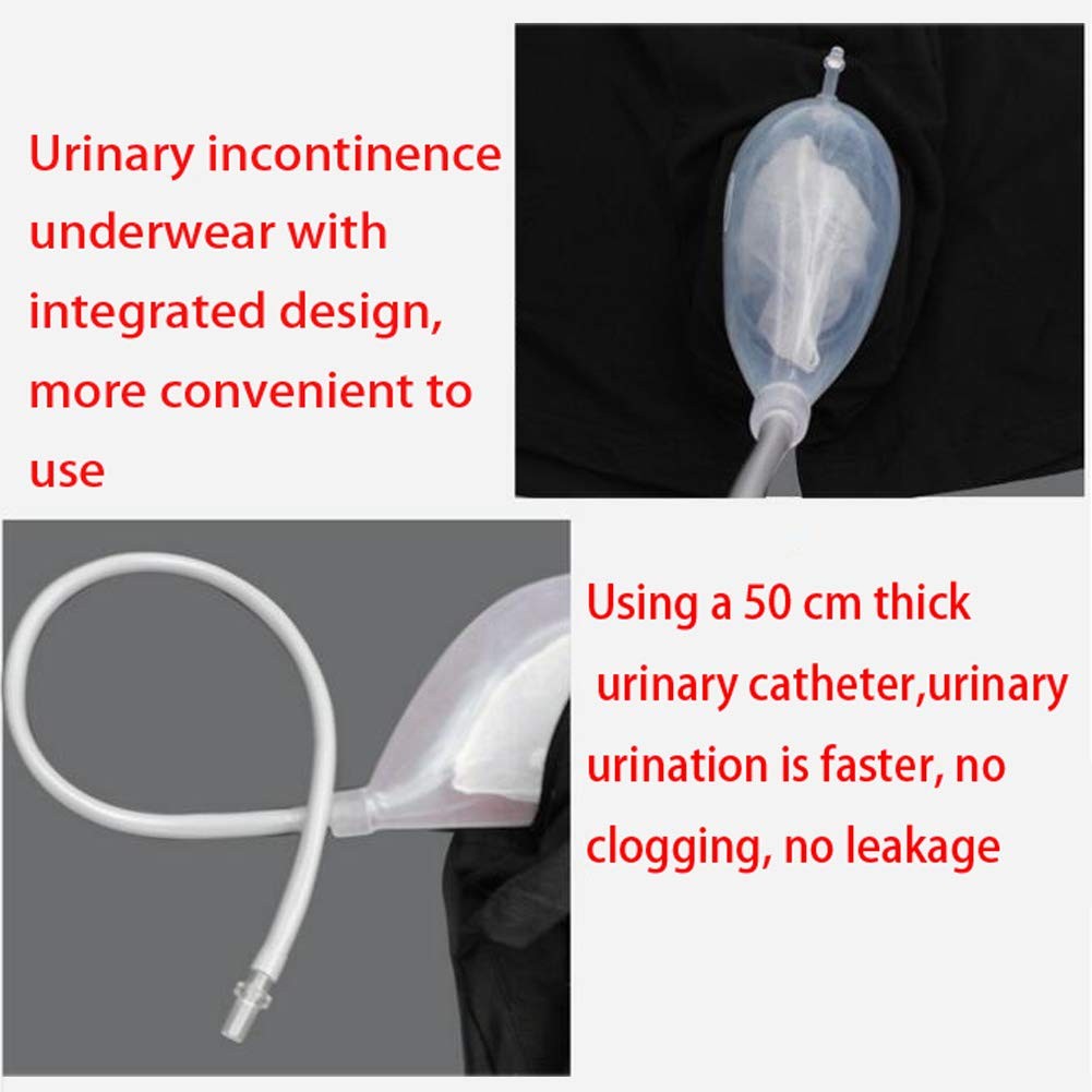HAMUHA Male Urinal Bag Pee Portable Wearable Men’s Large (Pack of 1)