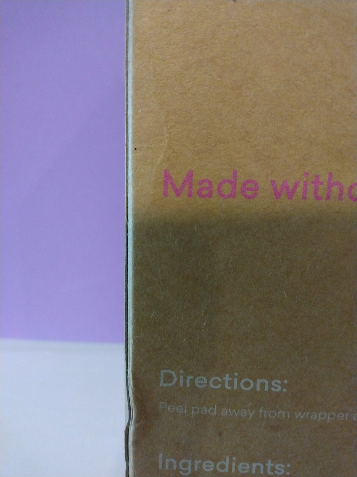 New unopened PurComfy Postpartum Secure catch Pads with wings Large 12 pads