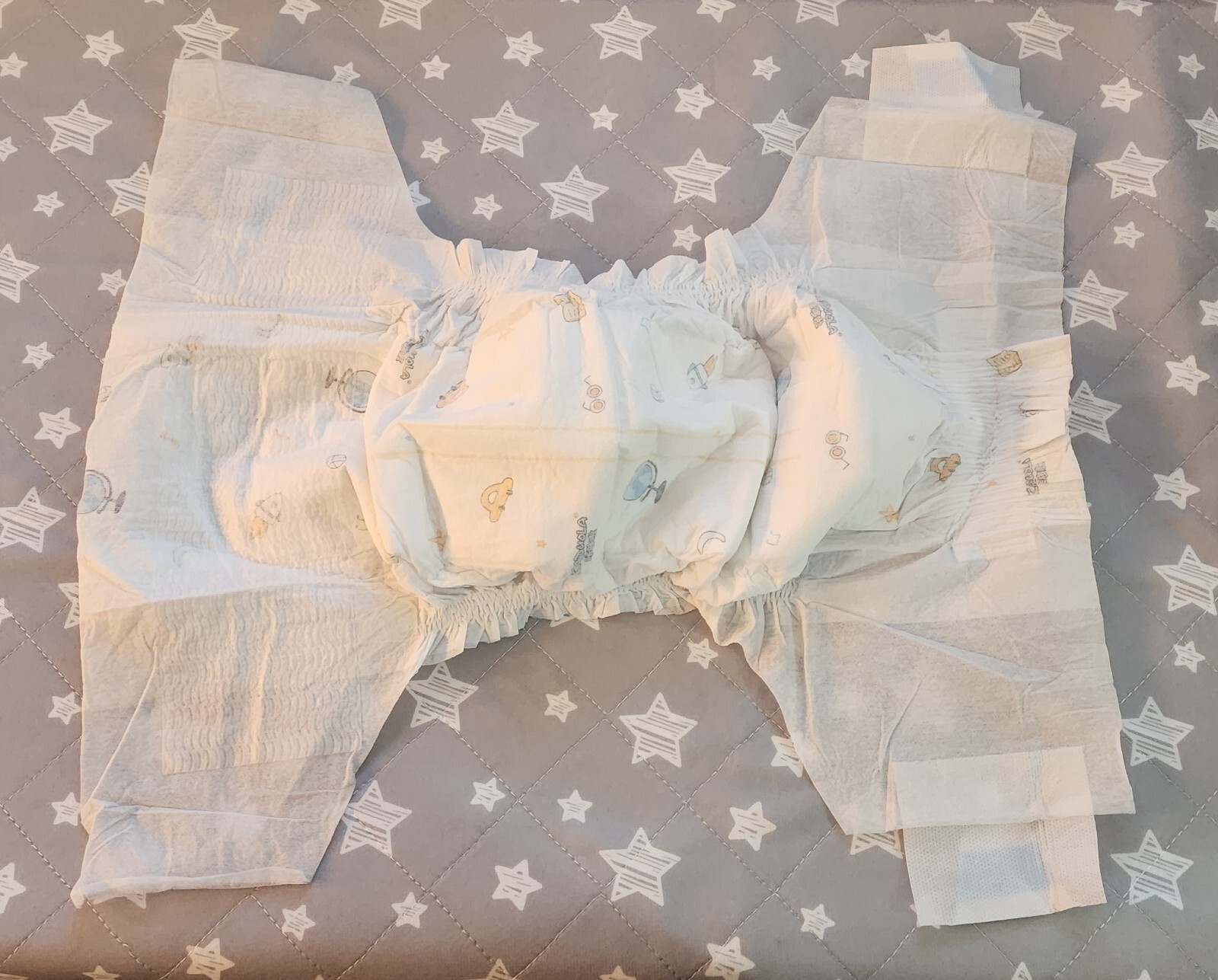 Pack Of 4 6xl & 5xl Baby Style Diaper Largest Baby Diaper Teen Adult Size. ABDL