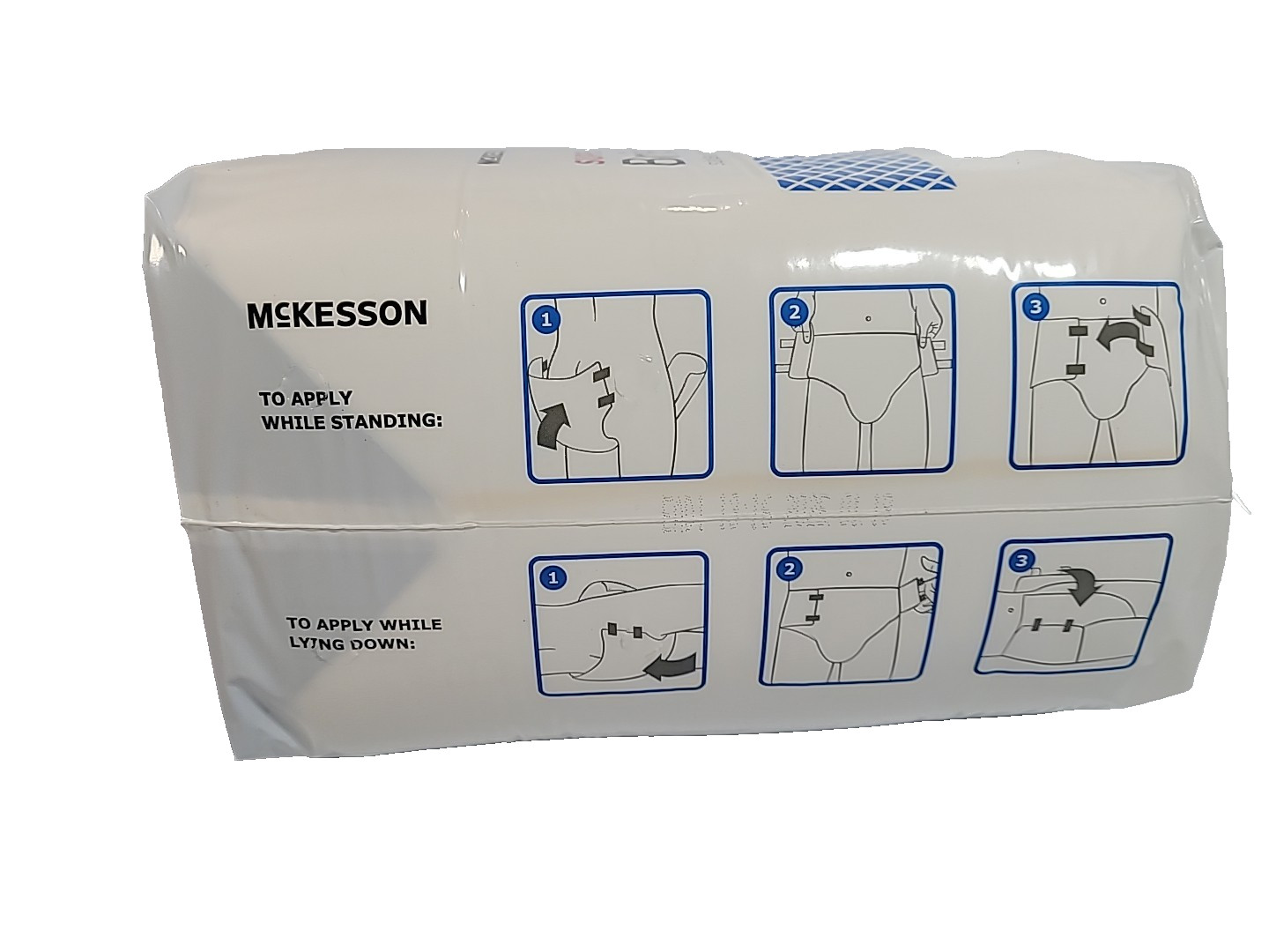 PACK OF 2 McKesson Super Moderate Absorbency Adult Diapers 32″-44″ M 32 CT