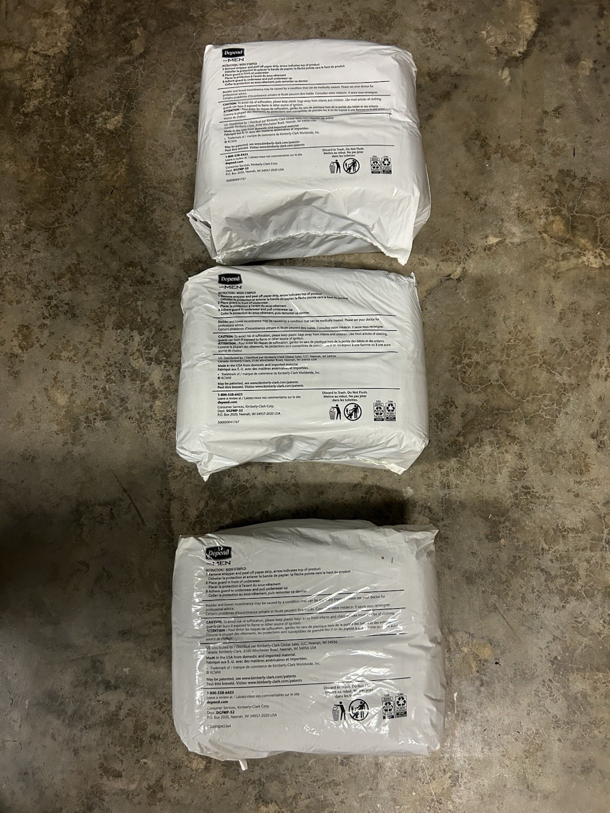 Depend Guards Incontinence Pads for Men, Maximum Absorbency, 156 Count