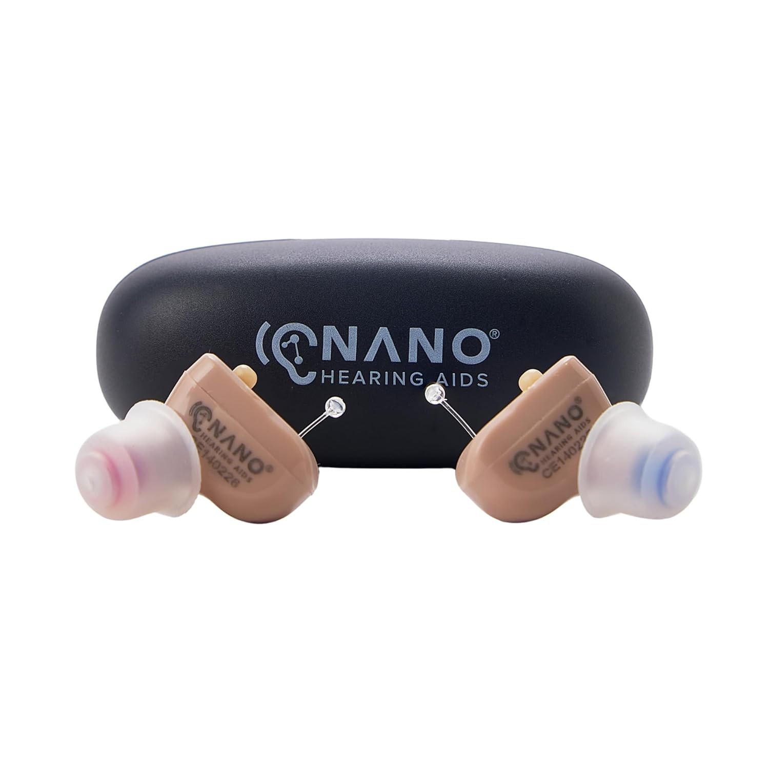 Nano First Ear Plus CIC Hearing Aids Rechargeable for Adults/Seniors Mild Loss
