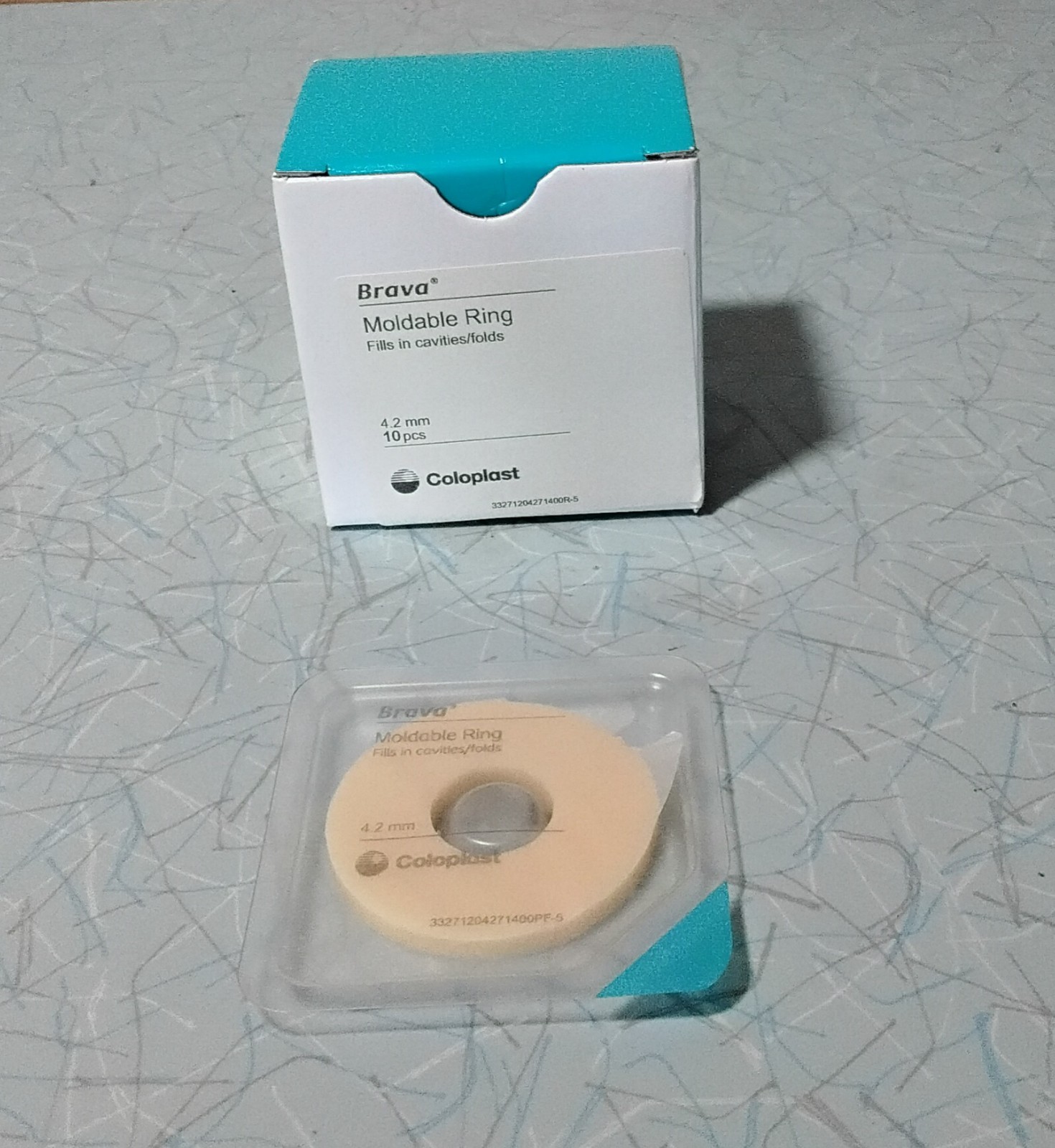 New Coloplast Brava Moldable Rings 2.0mm, Box of 10 pcs