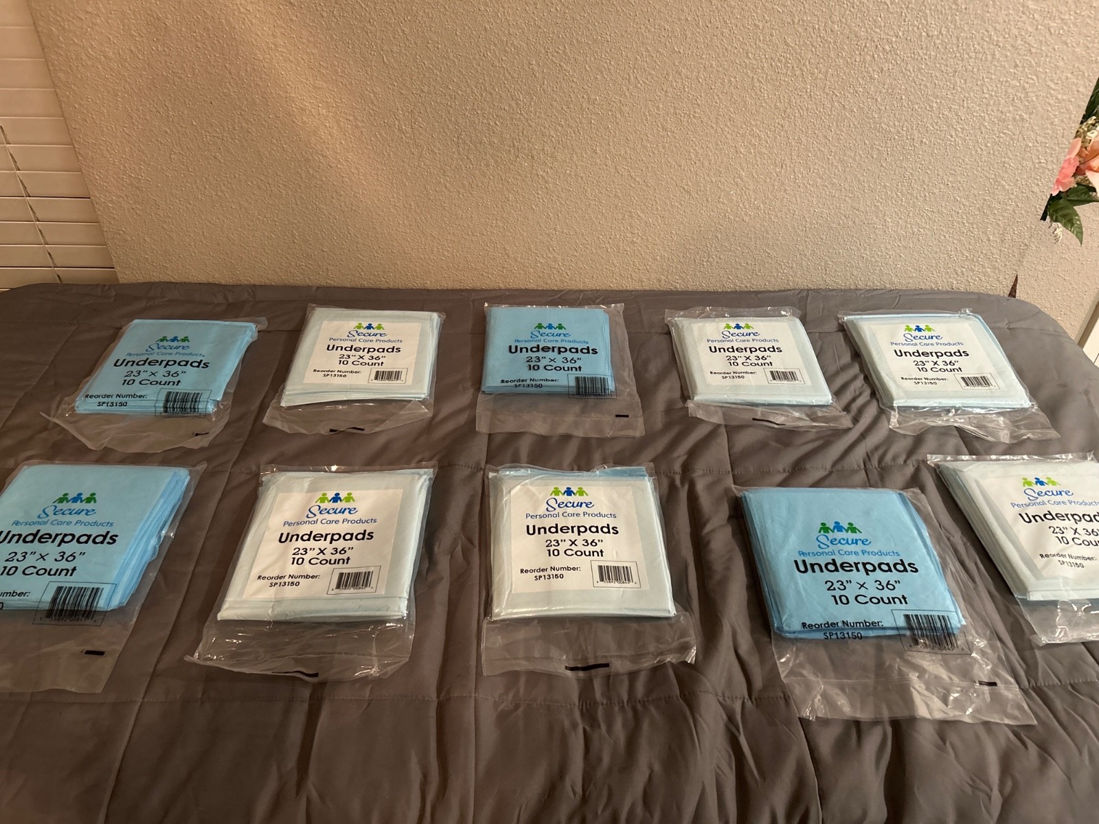 Secure Underpads 23 x 36 10 Count *NEW*