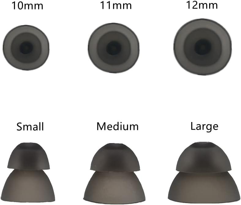 Hearing Aid Domes Small Medium Large for Resound Sure Fit RIC RITE and Open F…