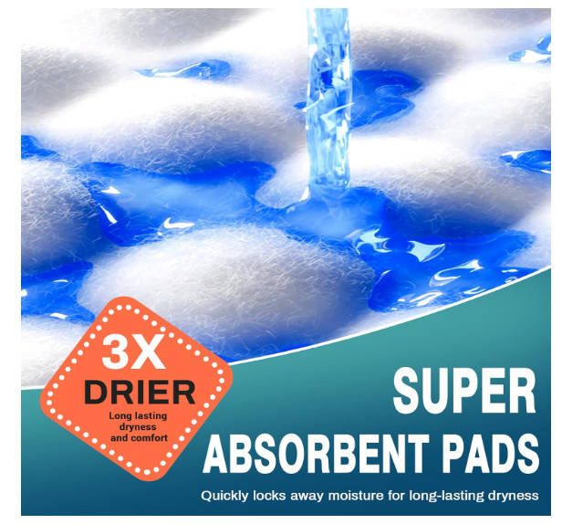 AAY Disposable Bed Pads 30×36 100Ct Super Absorbent Leakproof