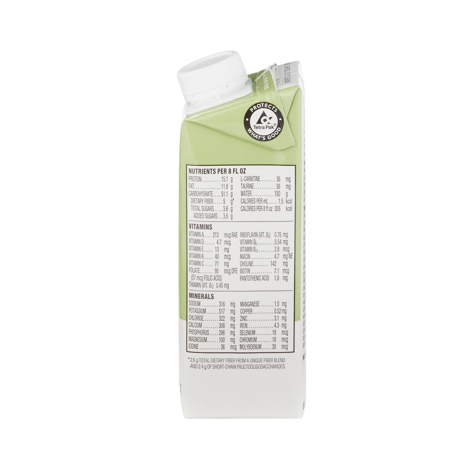 Jevity 1.5 Cal Tube Feeding Formula with Fiber, Unflavored, 8 oz Carton, CS/24