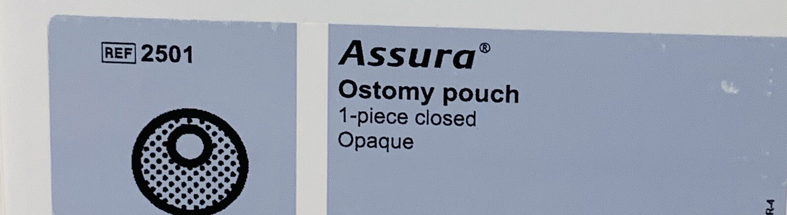 10 Coloplast 2501 Assura Stoma Cap Cut-to-Fit 1-Piece /Pack 10 Caps, No Box