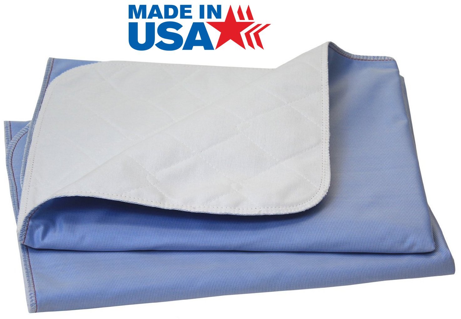 2 Moderate Absorb 36×52 Bed Sofa Reusable Washable Underpads Incontinence Pads