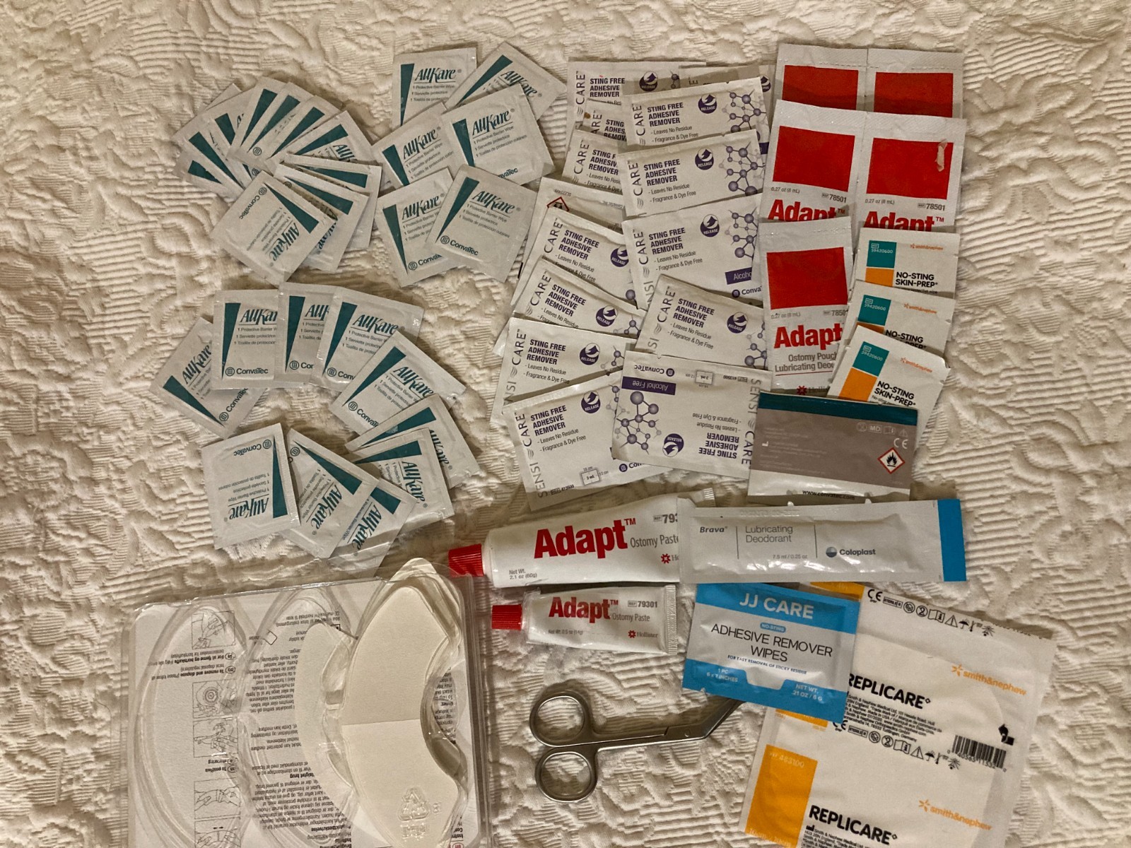 Lot of Ostomy Colostomy Supplies