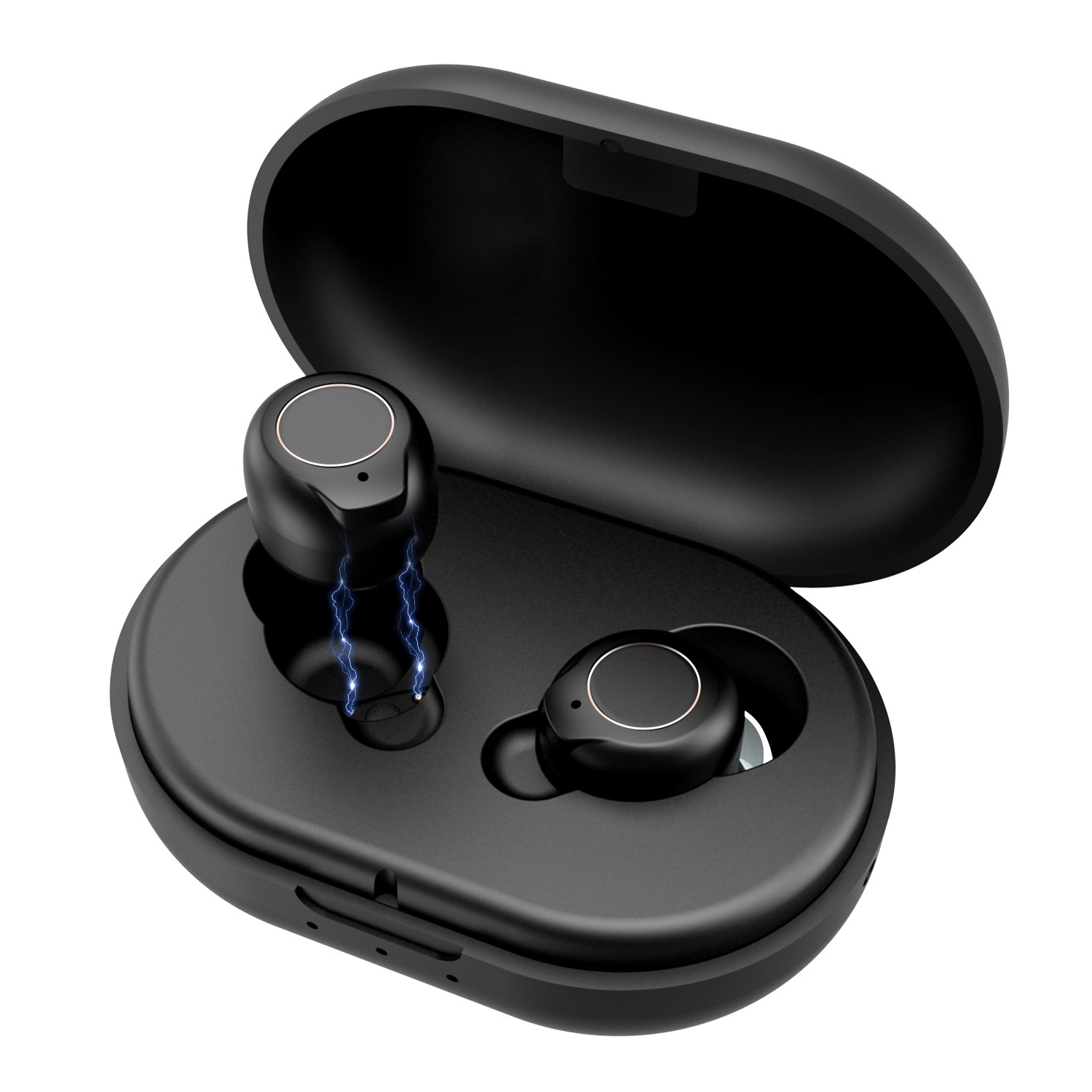 Hearing Aid Sound Amplifier for Elderly with Magnetic Charging Case, Mini Invisi