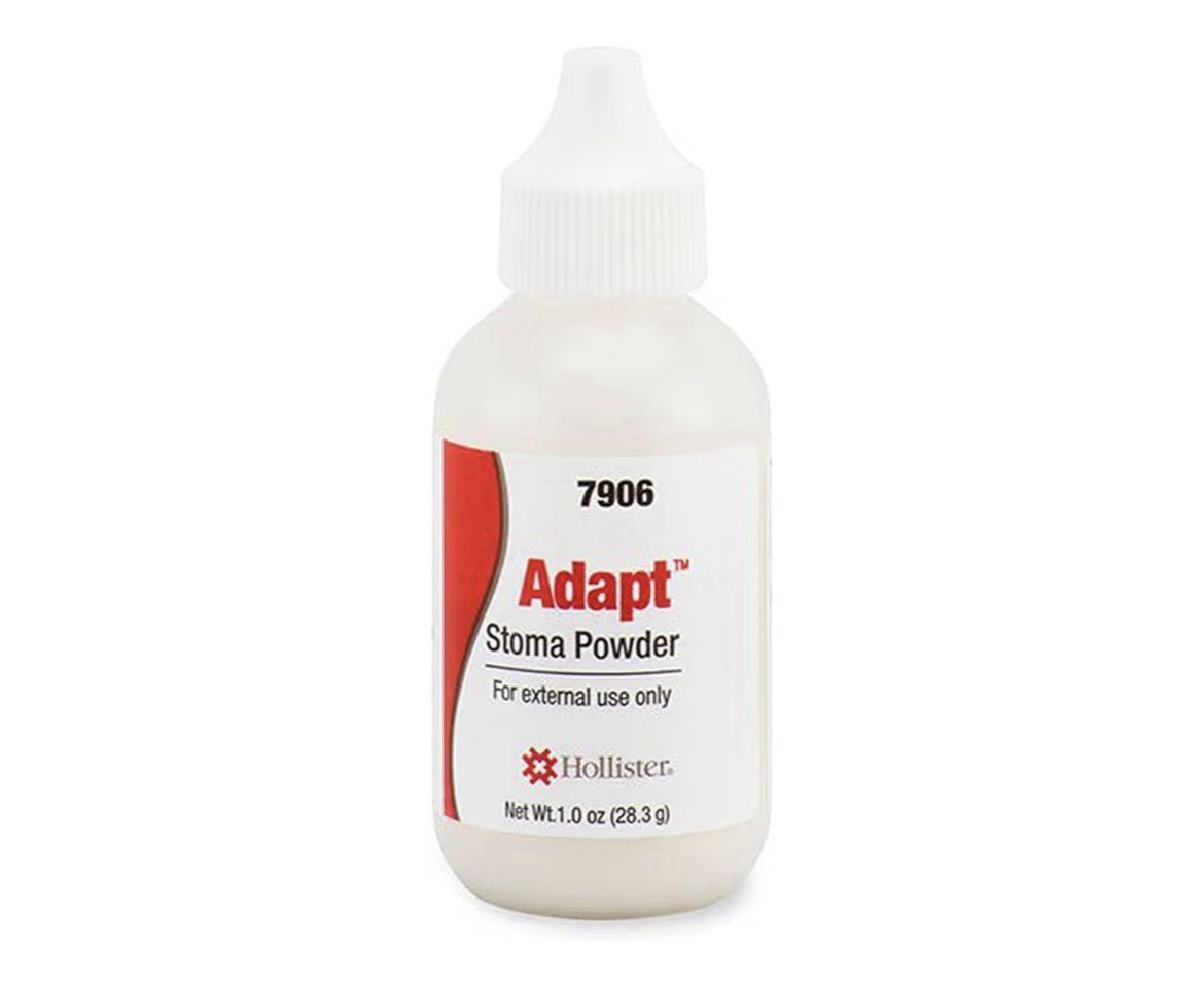 Hollister Adapt Stoma Powder 7906, White, 1 oz (28.3 g) Bottle