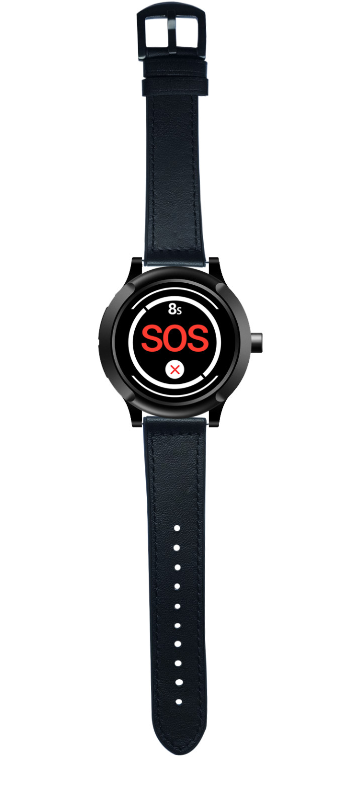Active Portable SOS GPS Medical Alert System Fall Detection -Medihill Smartwatch