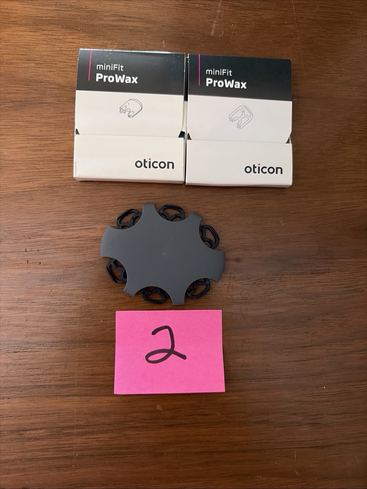2 Packs Oticon ProWax miniFit Hearing Aid Wax Guards. 16 Filters Total