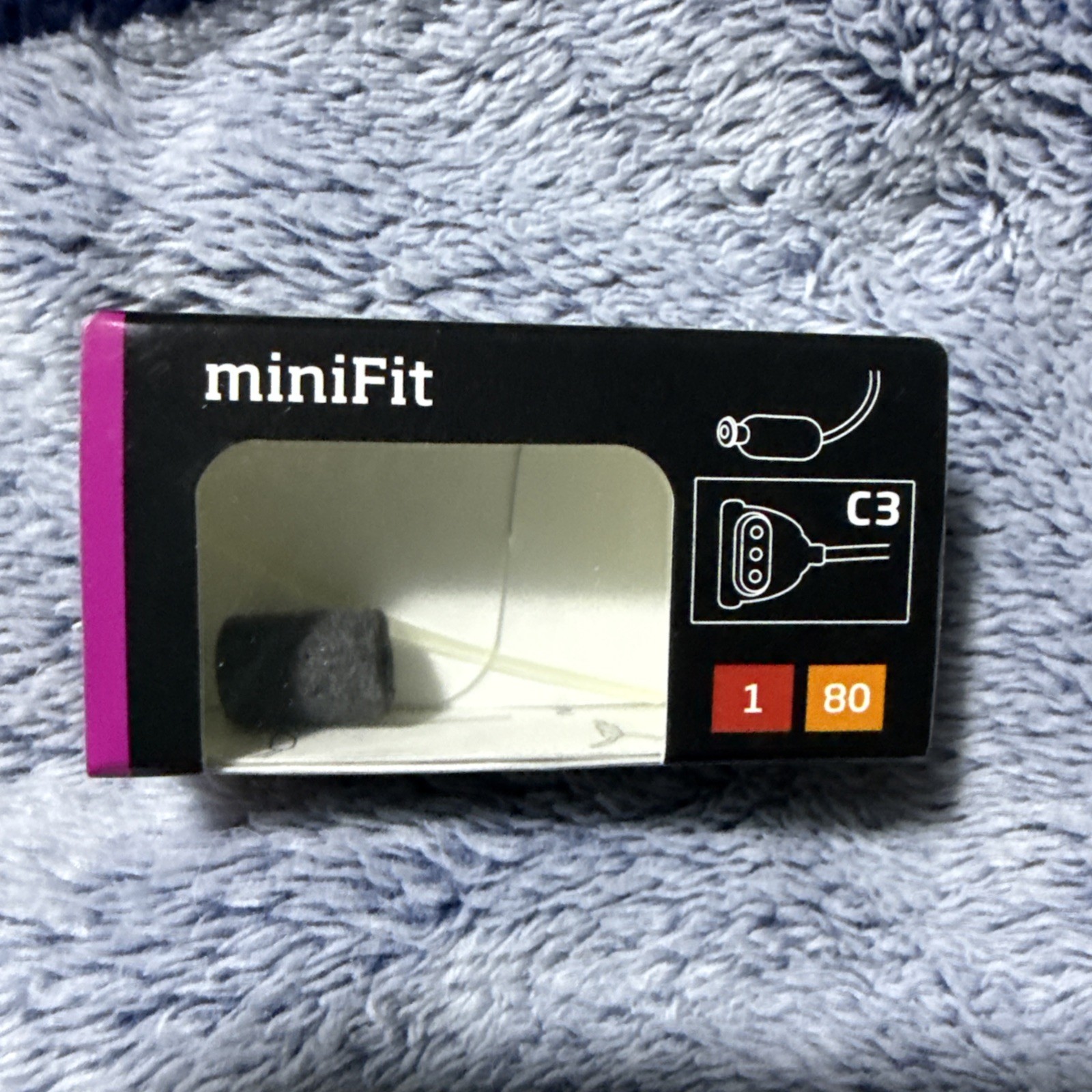 Oticon Speaker unit C3 MINIFIT 80db ~ Size 1 ~ RIGHT Side, New In Box