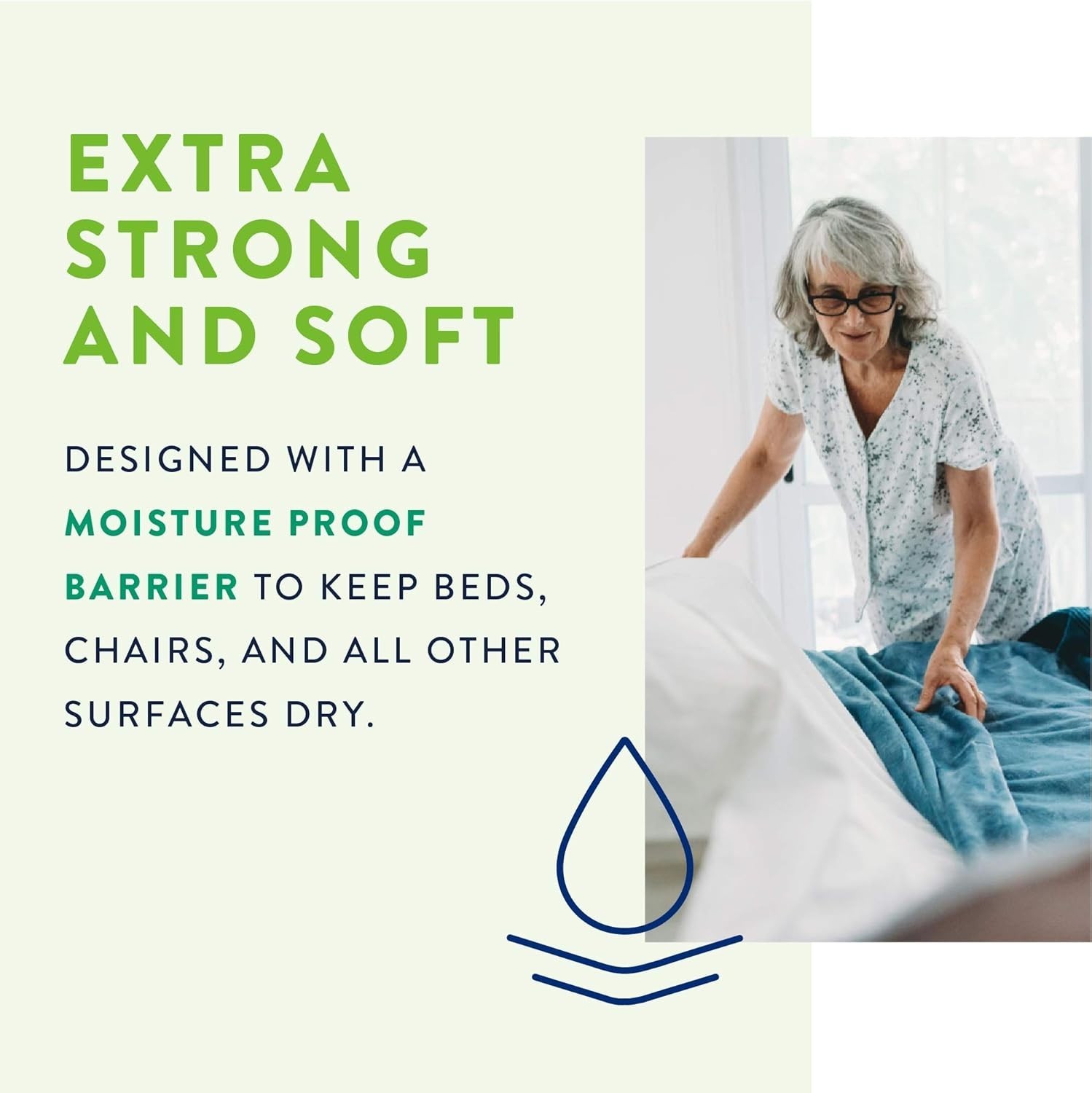 Incontinence Underpads – Unisex Disposable Underpads for Men & Women – Super …
