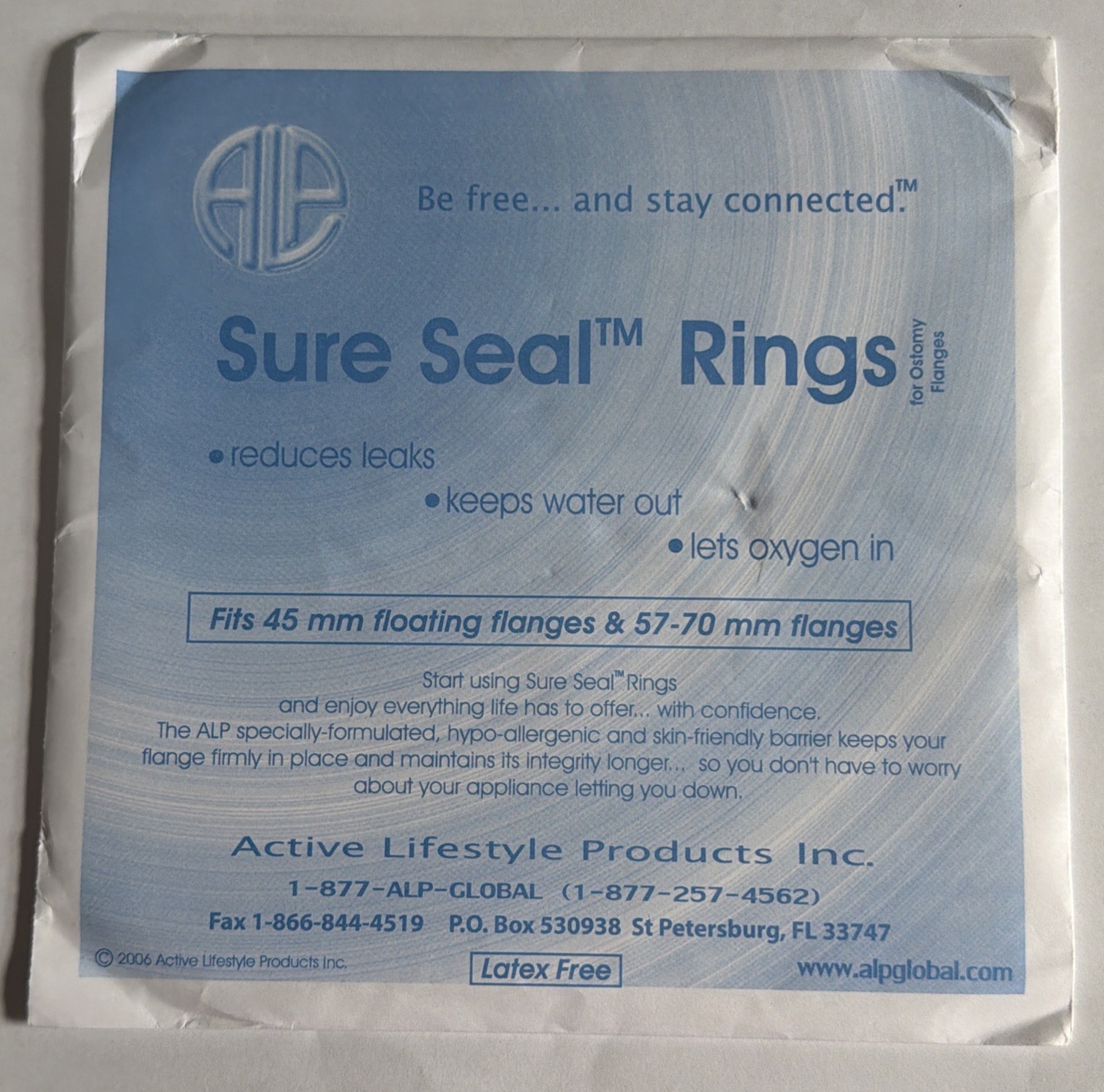 MEDIUM SIZE ANNEAUX SURE SEAL RINGS (1 PKG OF 10)
