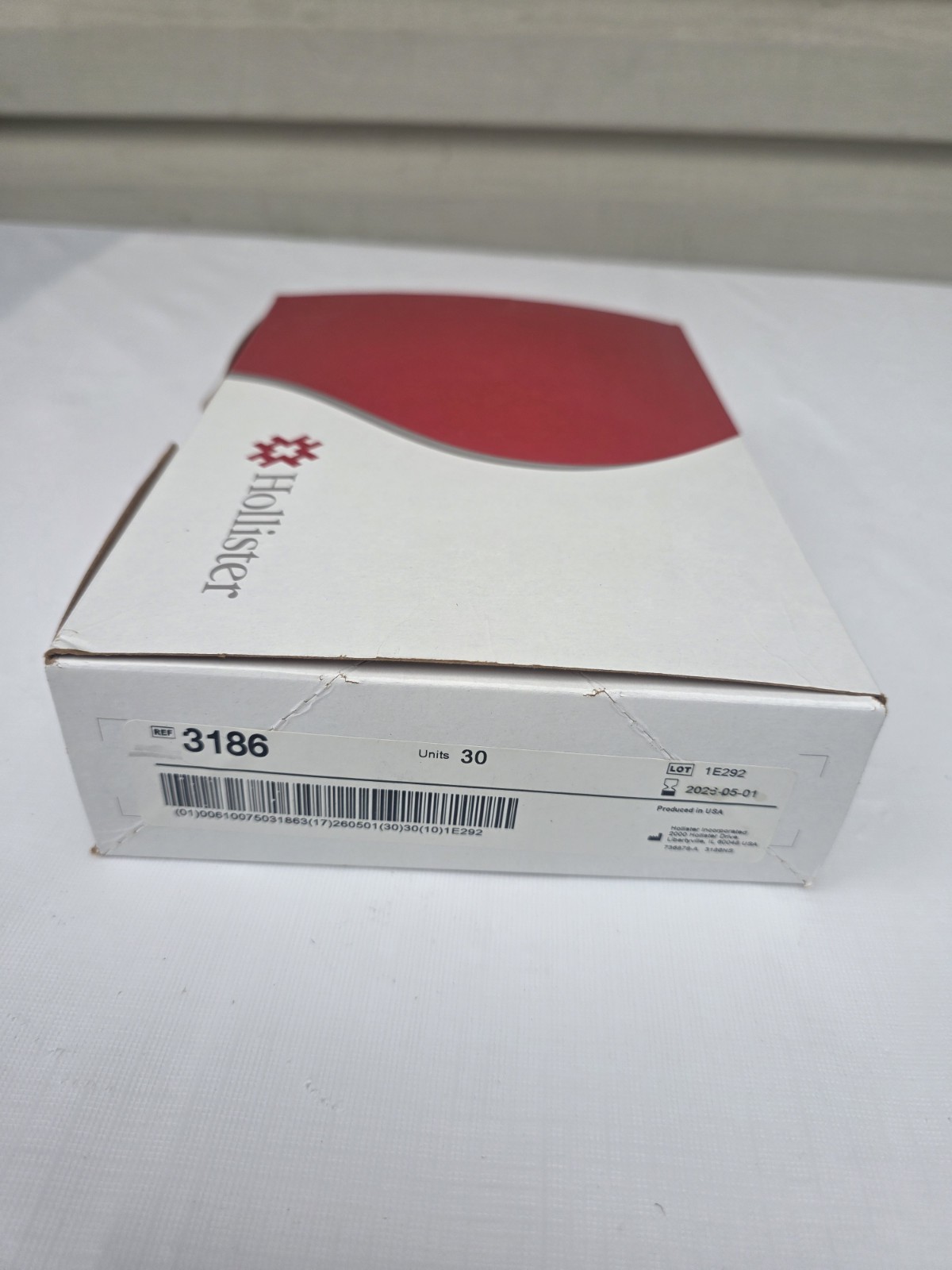 30 pack Hollister 3186 Ostomy Stoma Cap 3” Pre-Sized Opening 2028