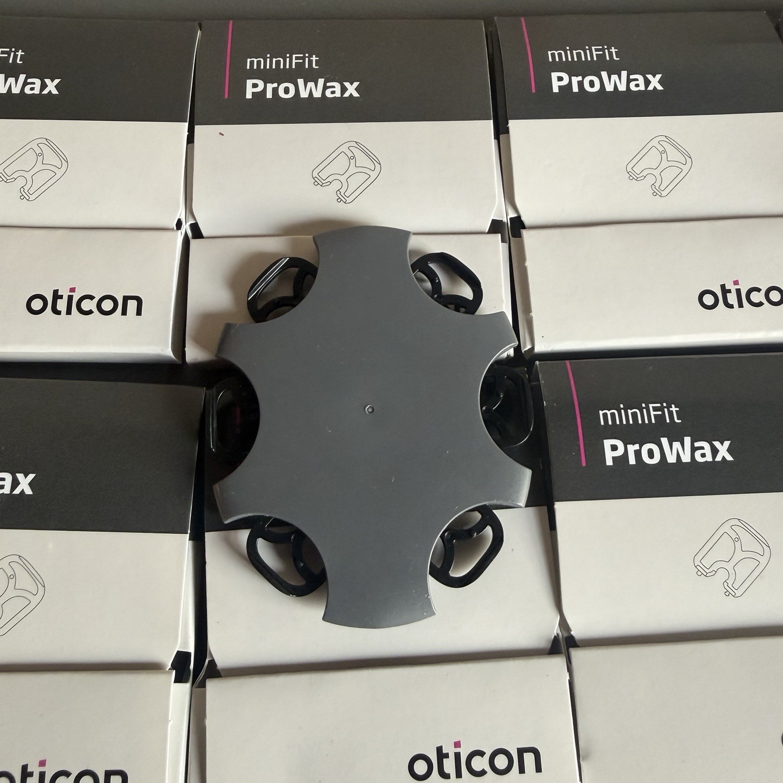 10 Pack Oticon ProWax miniFit Hearing Aid Wax Guards. 6 Filters /pack. 60 Total.