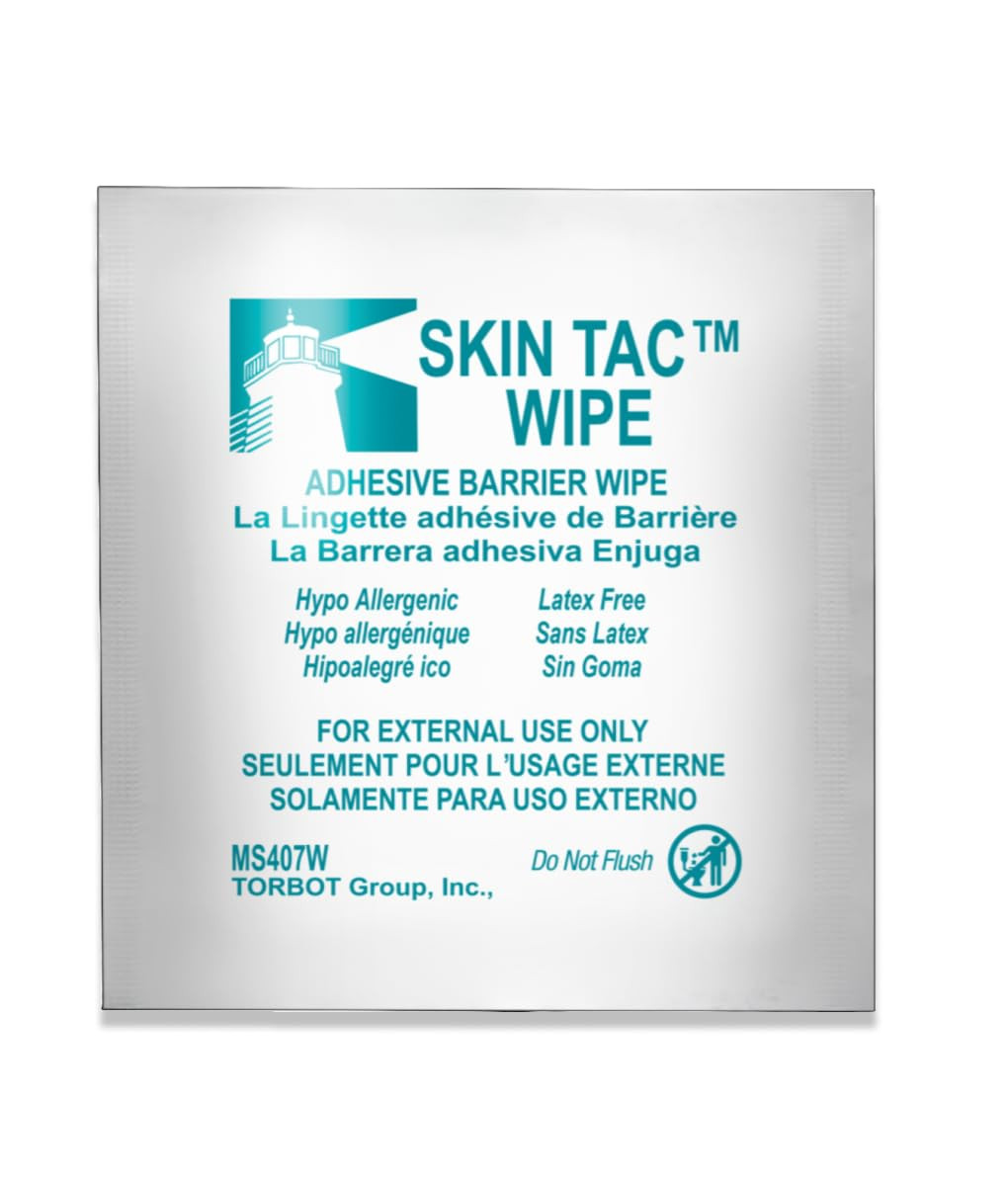 IM074407W314832 Group Inc Skin Tac”H” Adhesive Barrier Prep Wipe, Liquid Form, L