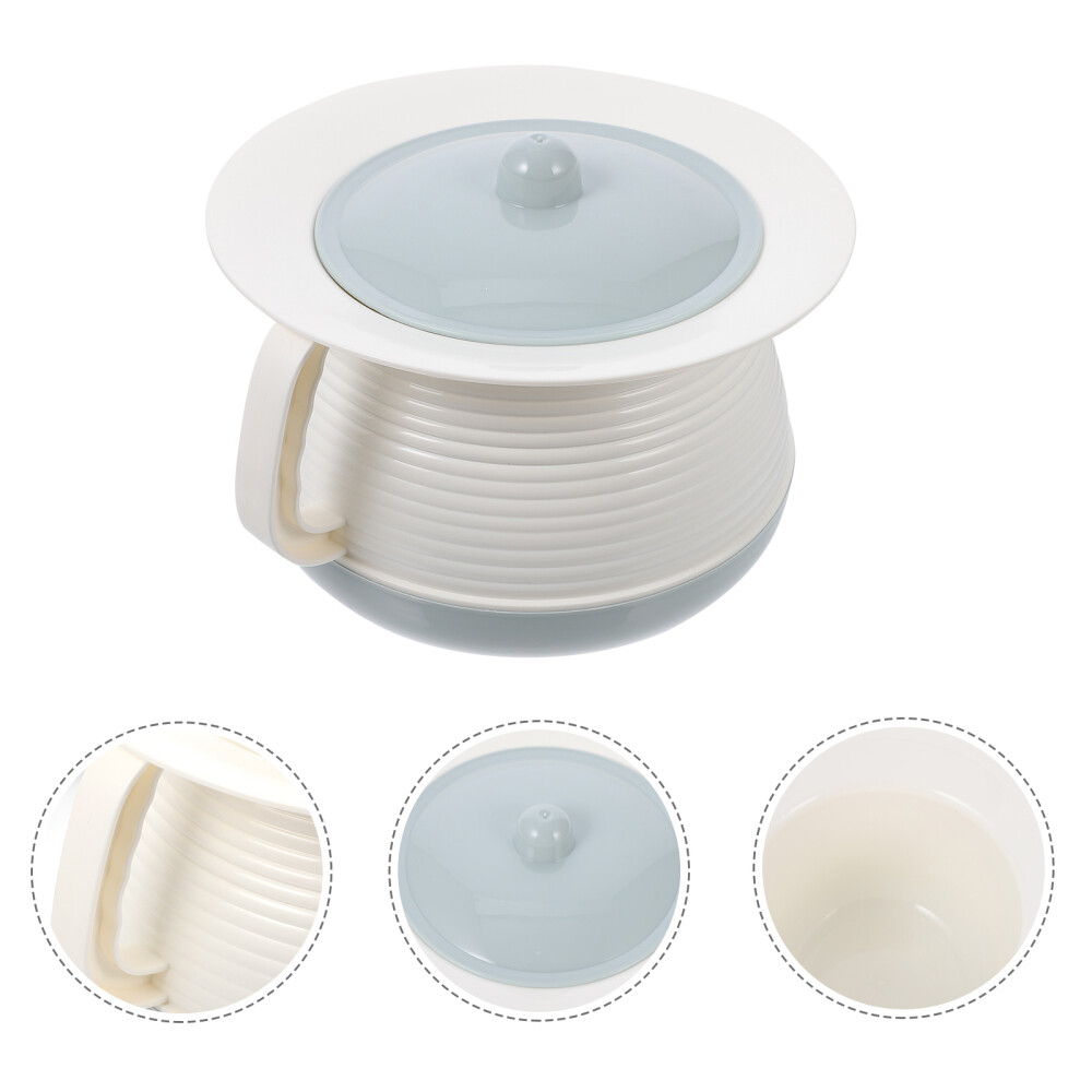 1 Set Unisex Potty Urinal Male Prine Pot Women Spittoon Plastic Chamber Pot