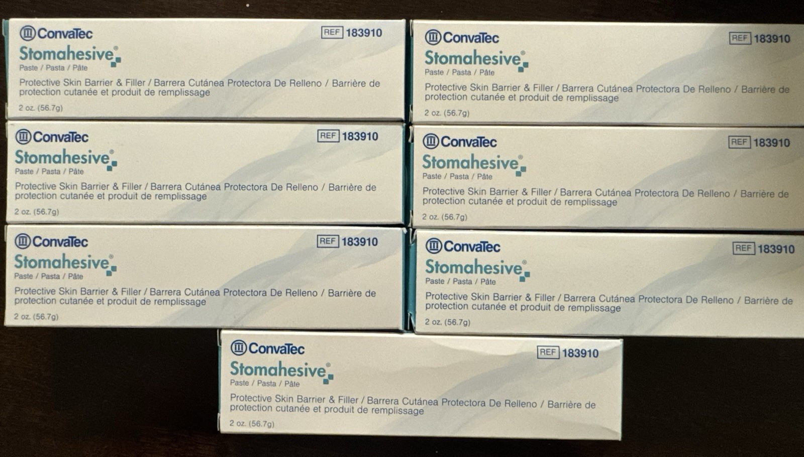 ConvaTec Stomahesive Stoma Paste 2 oz (56.7g) 183910 Silver Blue