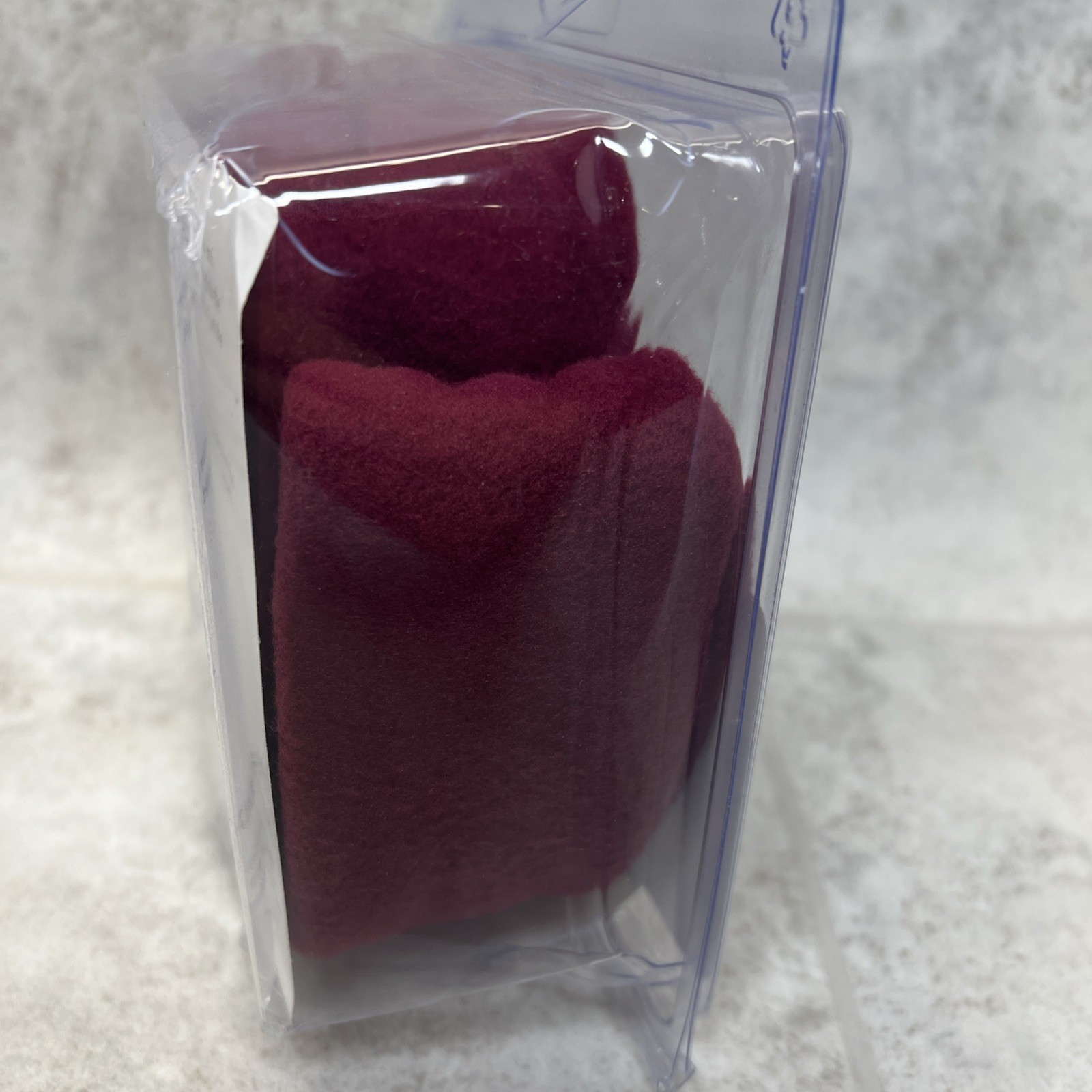 Carex CPAP Tubing Wrap Burgundy 6 feet fleece C14600