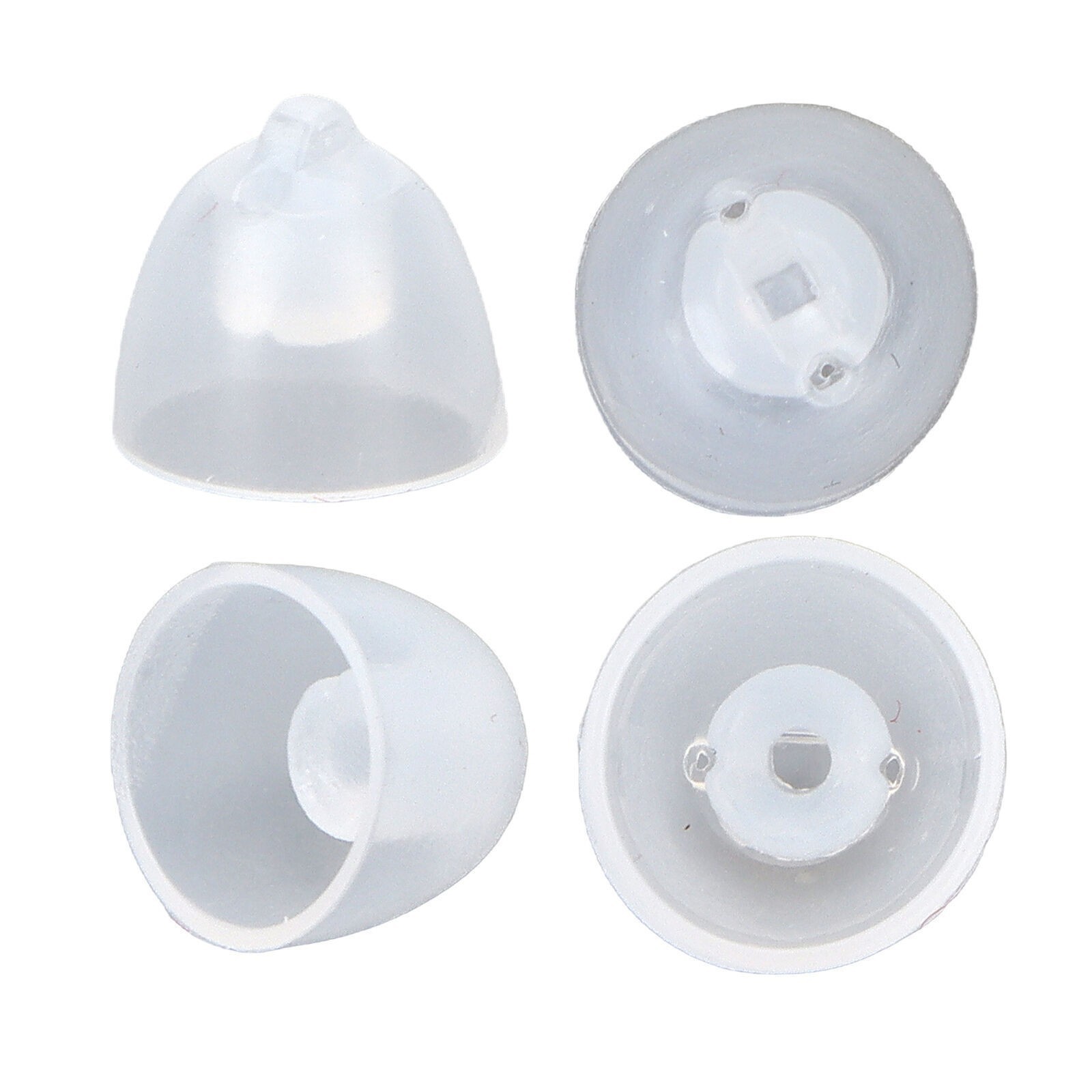 10Pcs/Pack Hearing Aid Domes 8mm Open Single Layer Washable Antistatic Bass Dome