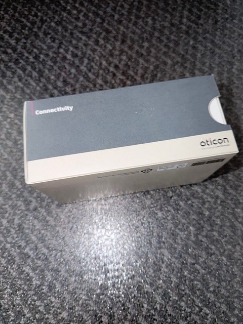 Oticon TV Adapter 3.0 2.4G Bluetooth TV Transmitter Hearing Aid Accessory NIB