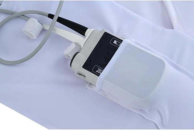 LVAD HeartMate Women’s Shirt – Comfortable White Tee for LVAD Wear, S-3XL