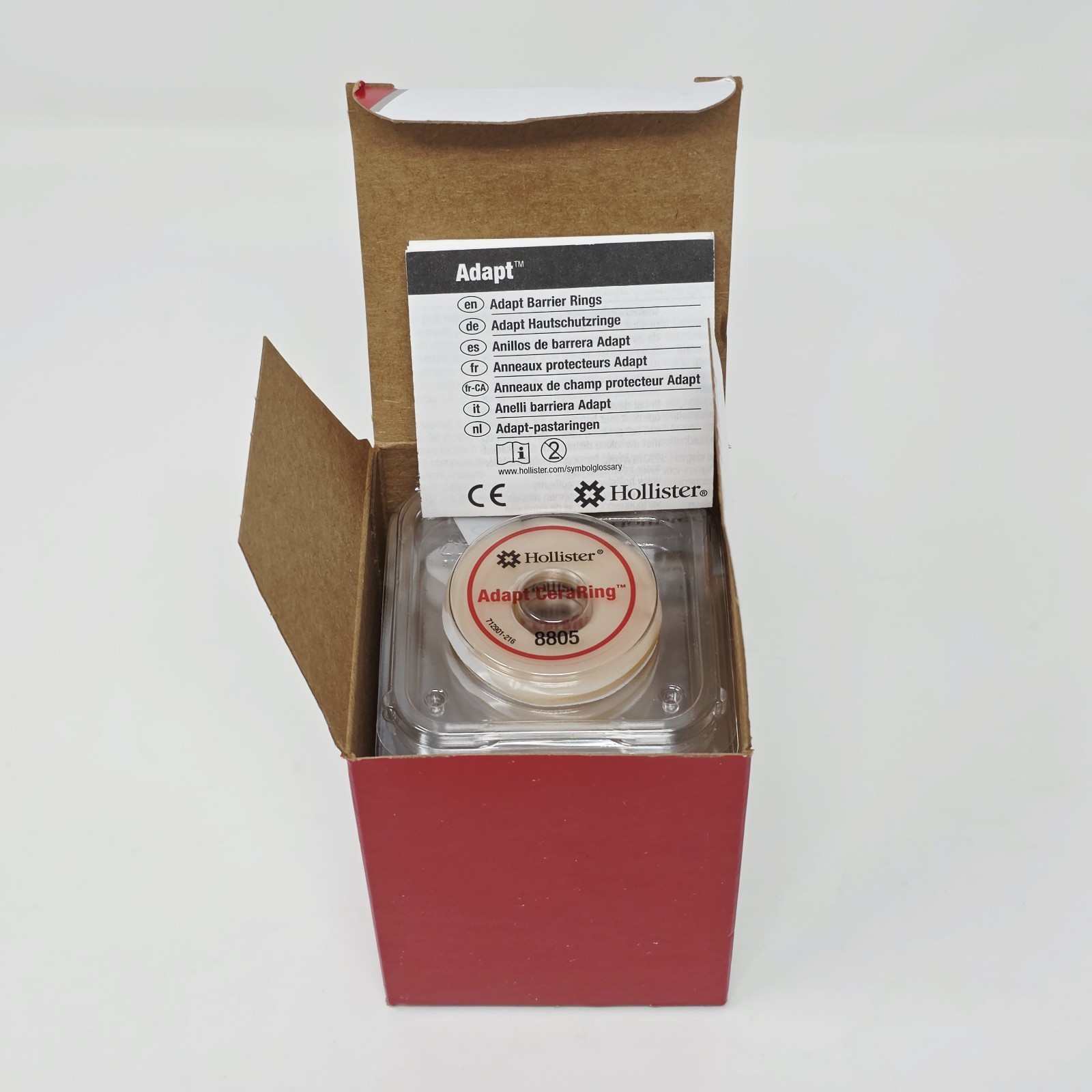 Hollister 8805 Adapt CeraRing Barrier Rings 2″ 48mm 10 pc Expiration 11/26-2/29