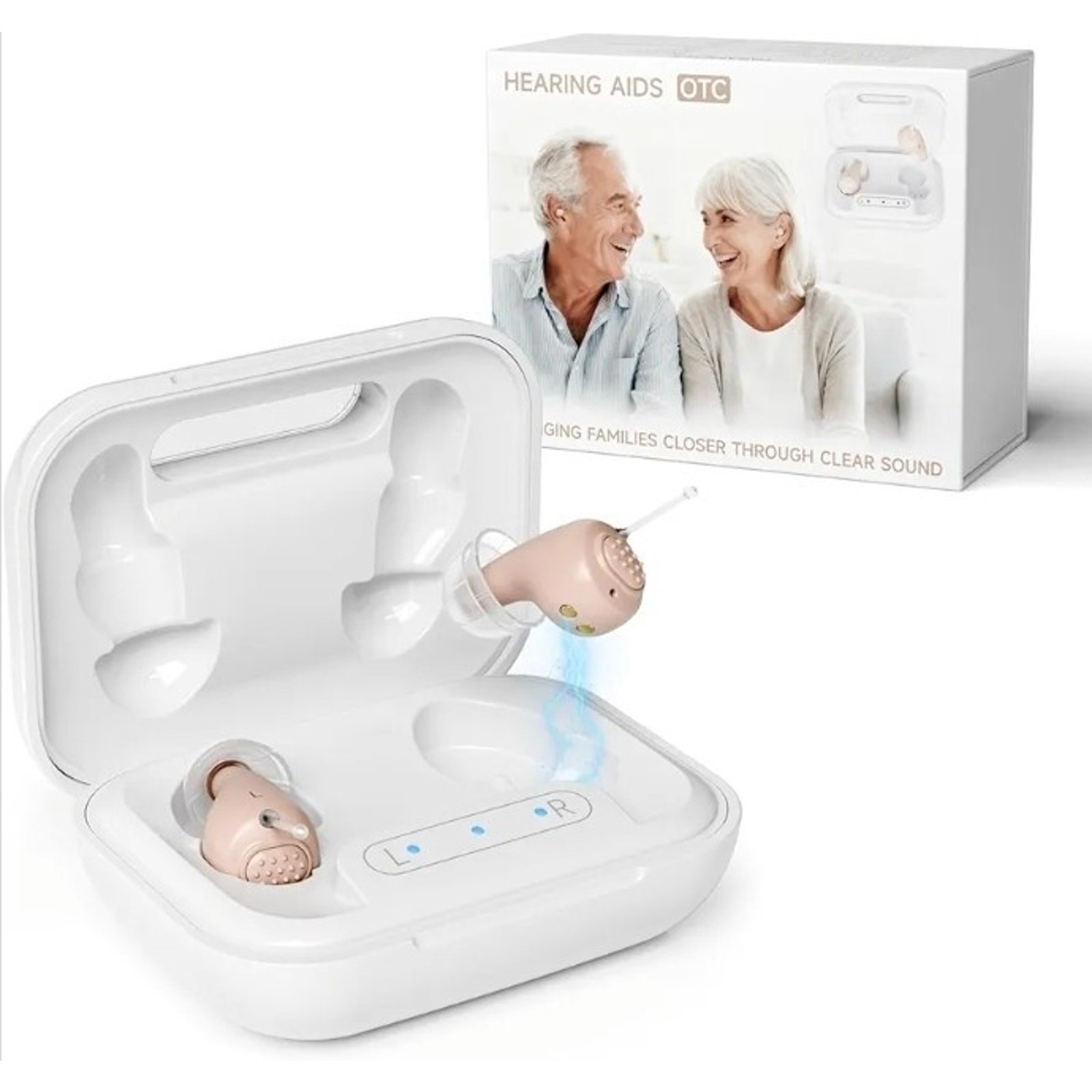 Jinghao JH-A260 Invisible Rechargeable Hearing Aid Adult Noise Reduction