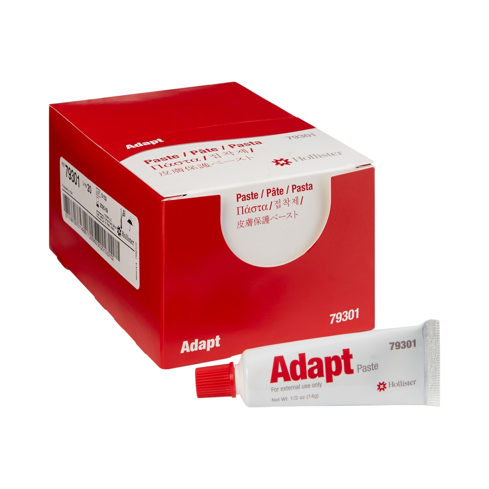 Adapt Skin Barrier Paste 0.5 oz. Tube 79301 20 Ct