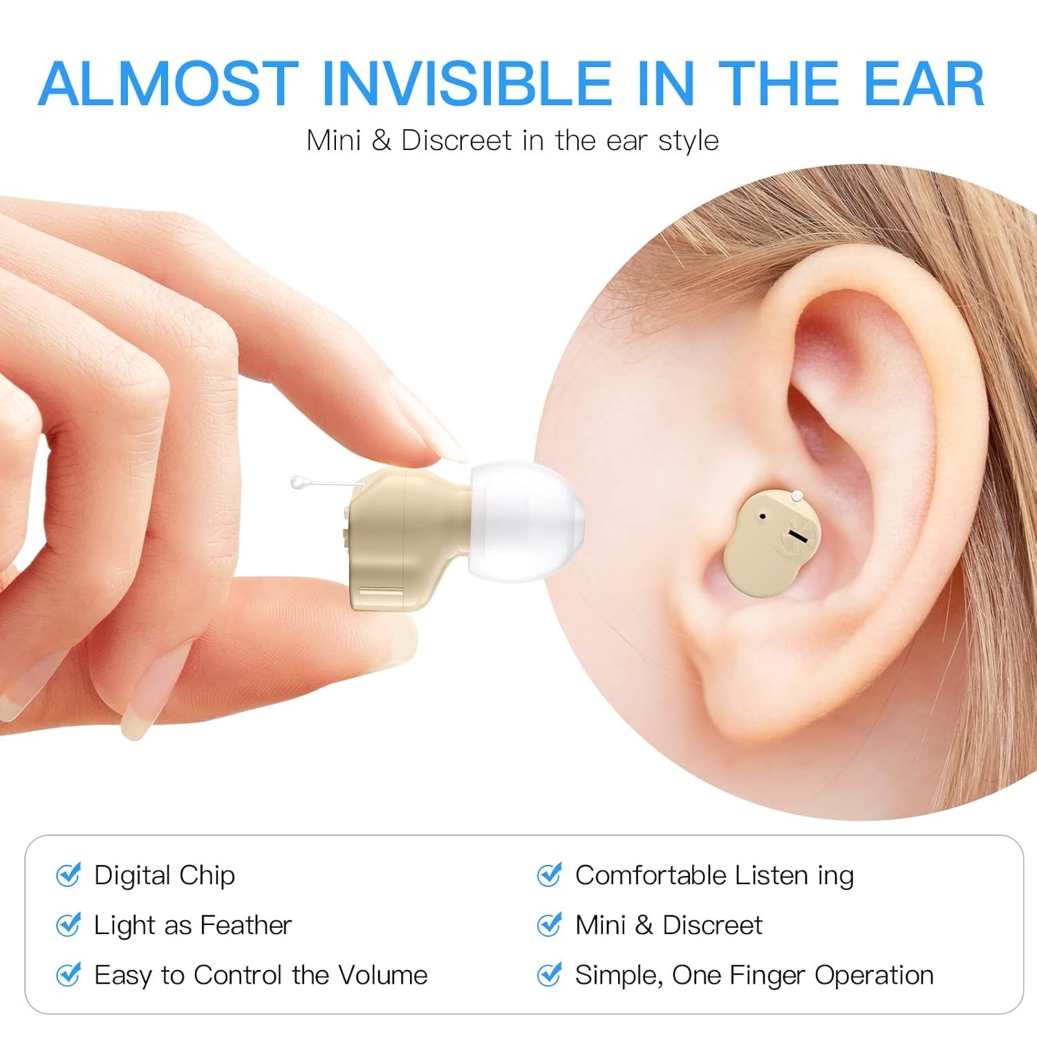 Waterproof Mini Sound Enhancer with Long Battery Life and User-Friendly Controls