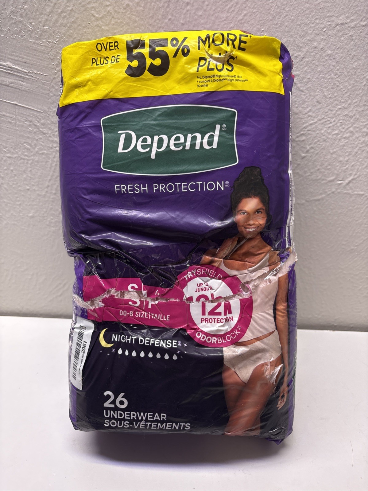 Depend Night Defense Women’s Small 26 Ct SEE DESCRIPTION